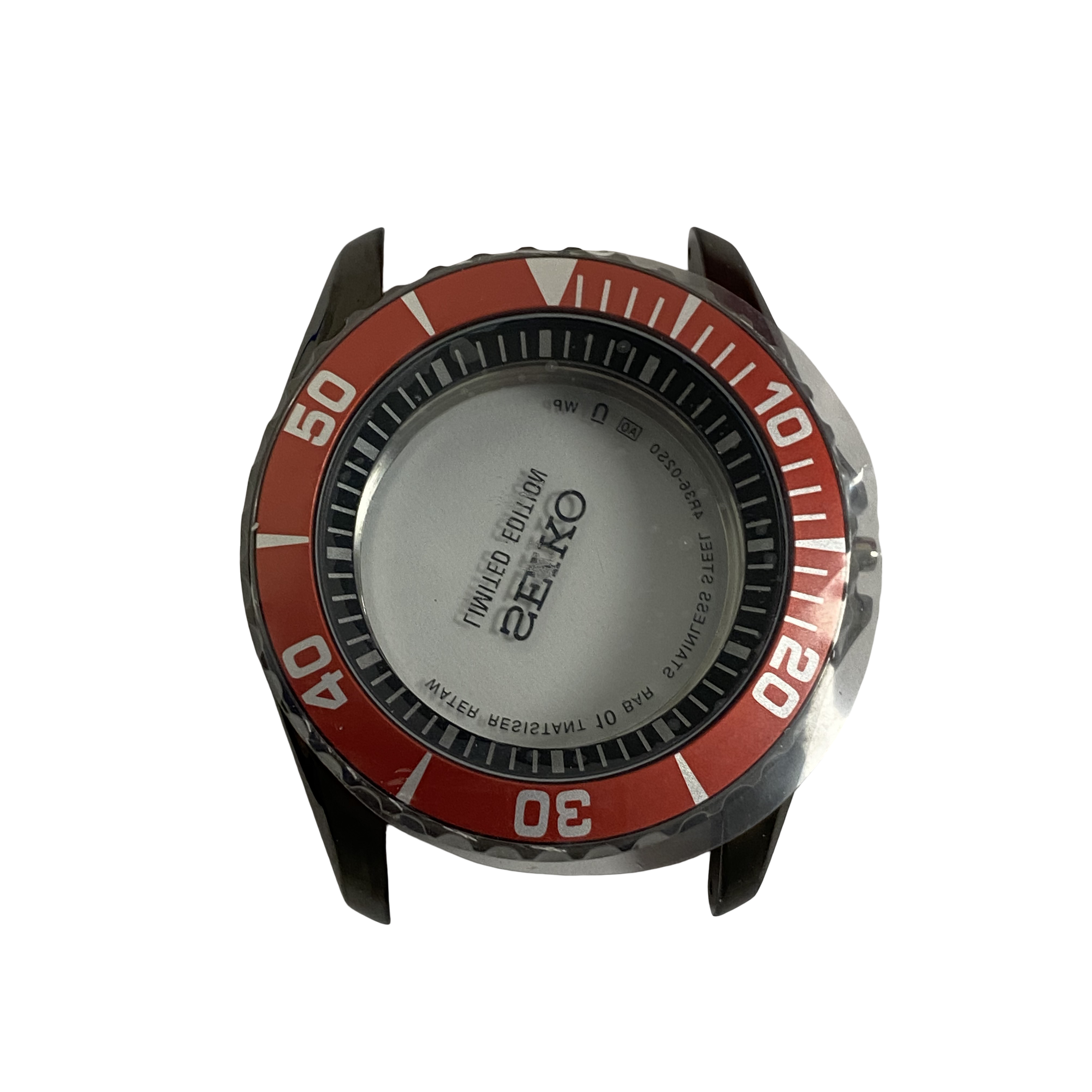 Horlogekast Seiko SRP501K1 rood Sea Urchin 4R36-02S0 origineel 4R3602S002D Thai LE