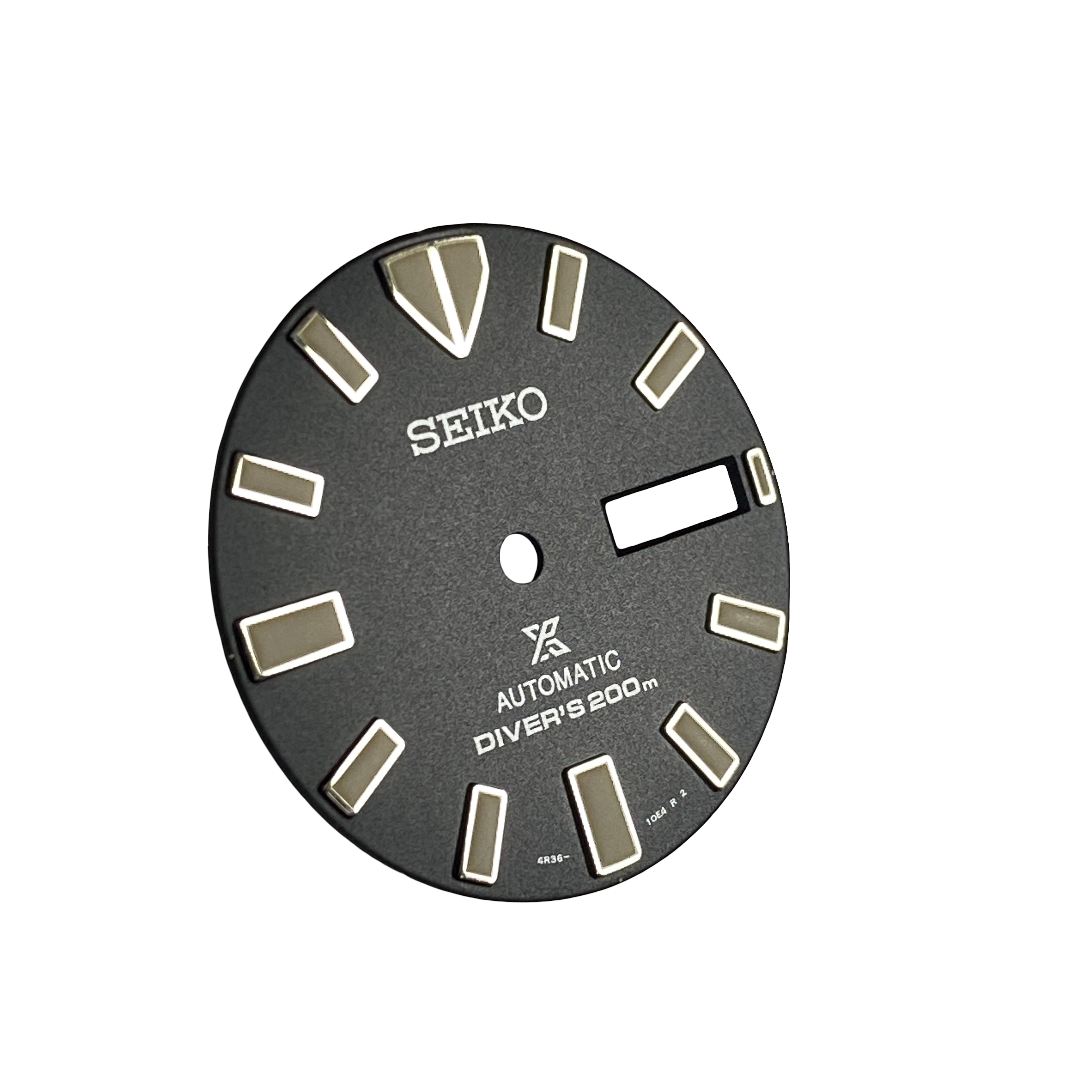 Seiko 4R3610E4XB13 Wijzerplaat SRPD27K1 / SBDY035 - 4R36-11C0 Prospex SEA Monster Donker antraciet