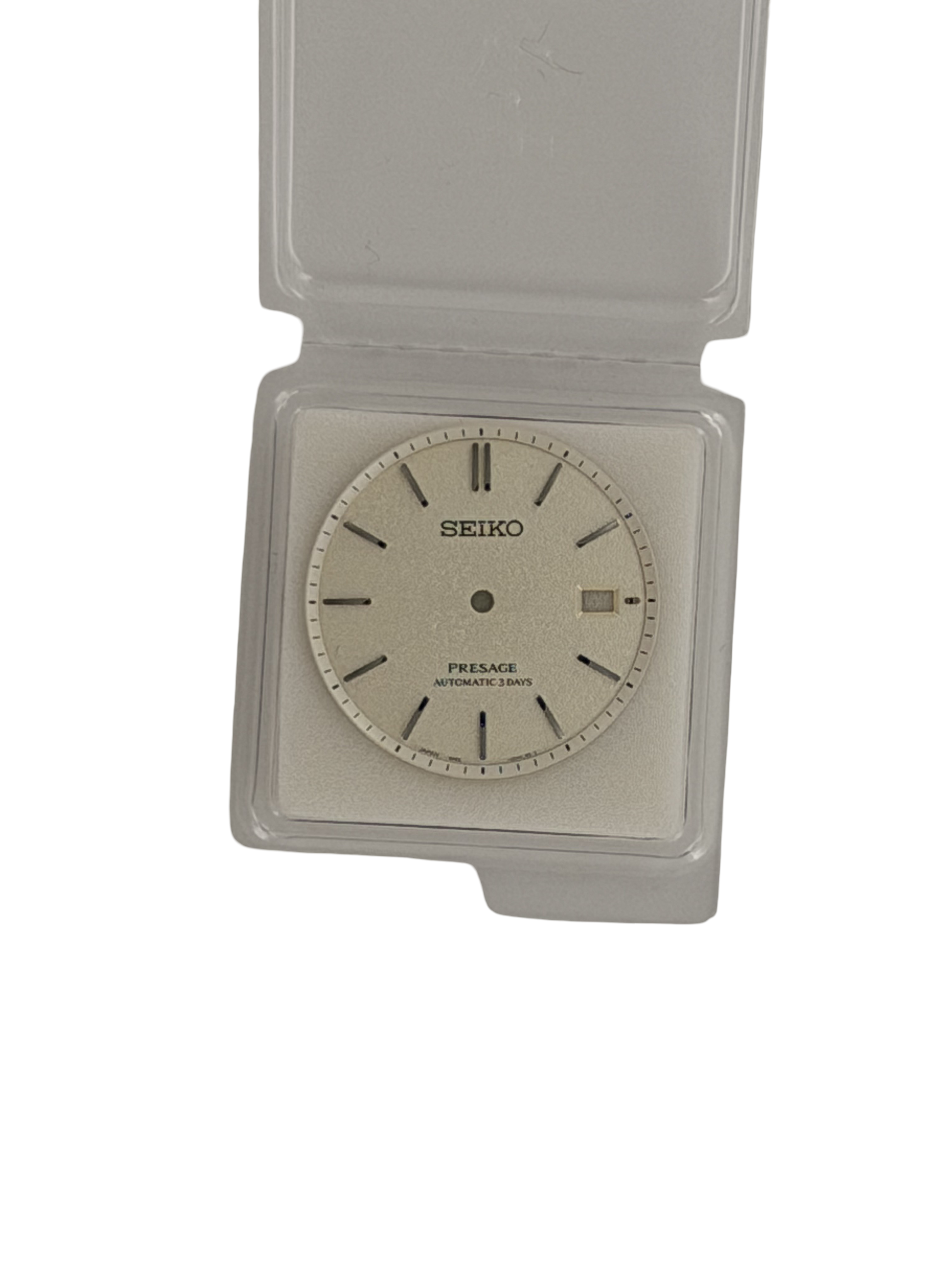 Seiko 6R5500H0XS13 Wijzerplaat SPB463J1 / SARX121 Presage Shiro-iro 6R55-00H0 Wit