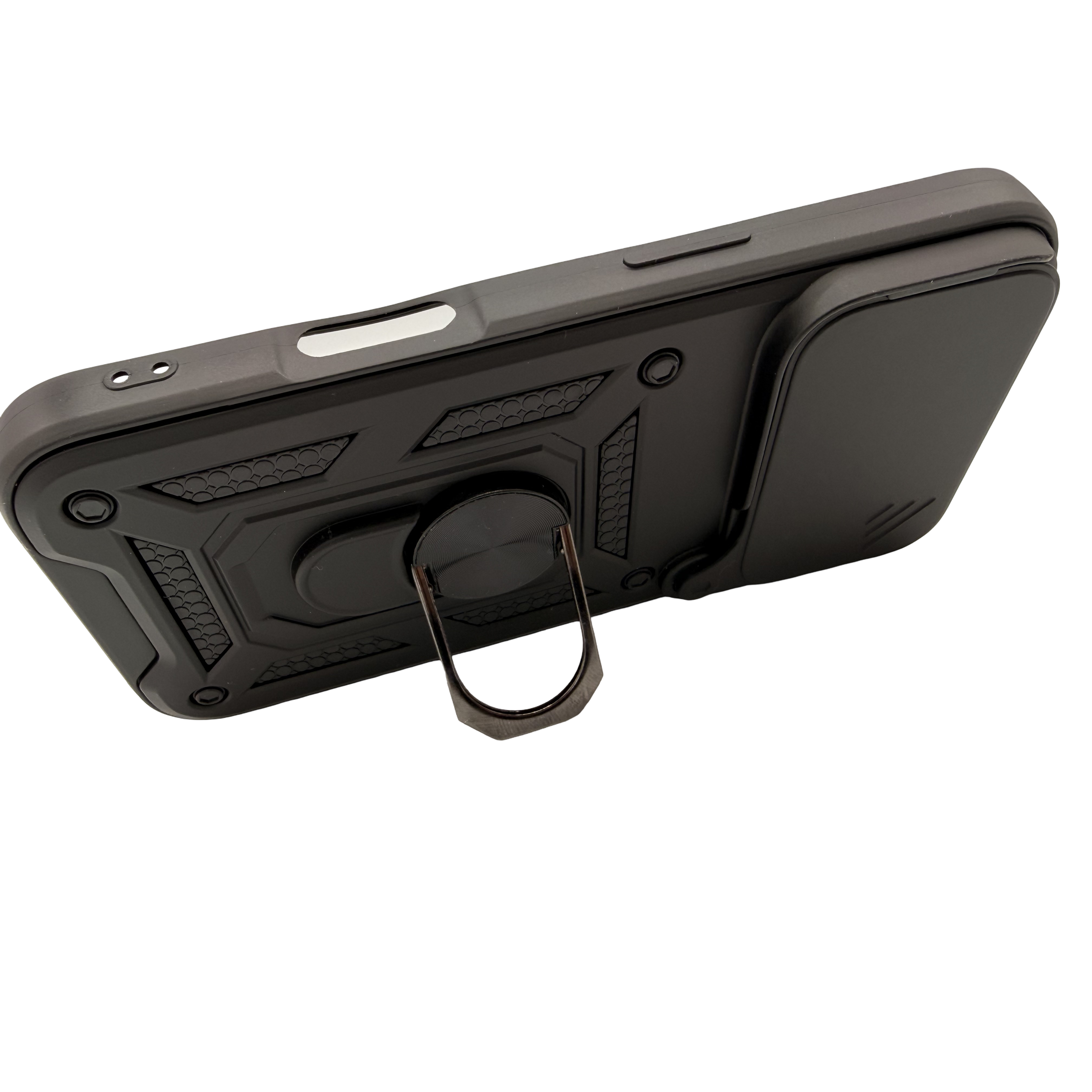 STRPZ® Schokbestendig iPhone hoesje – Camera Beschermer + Ringstandaard