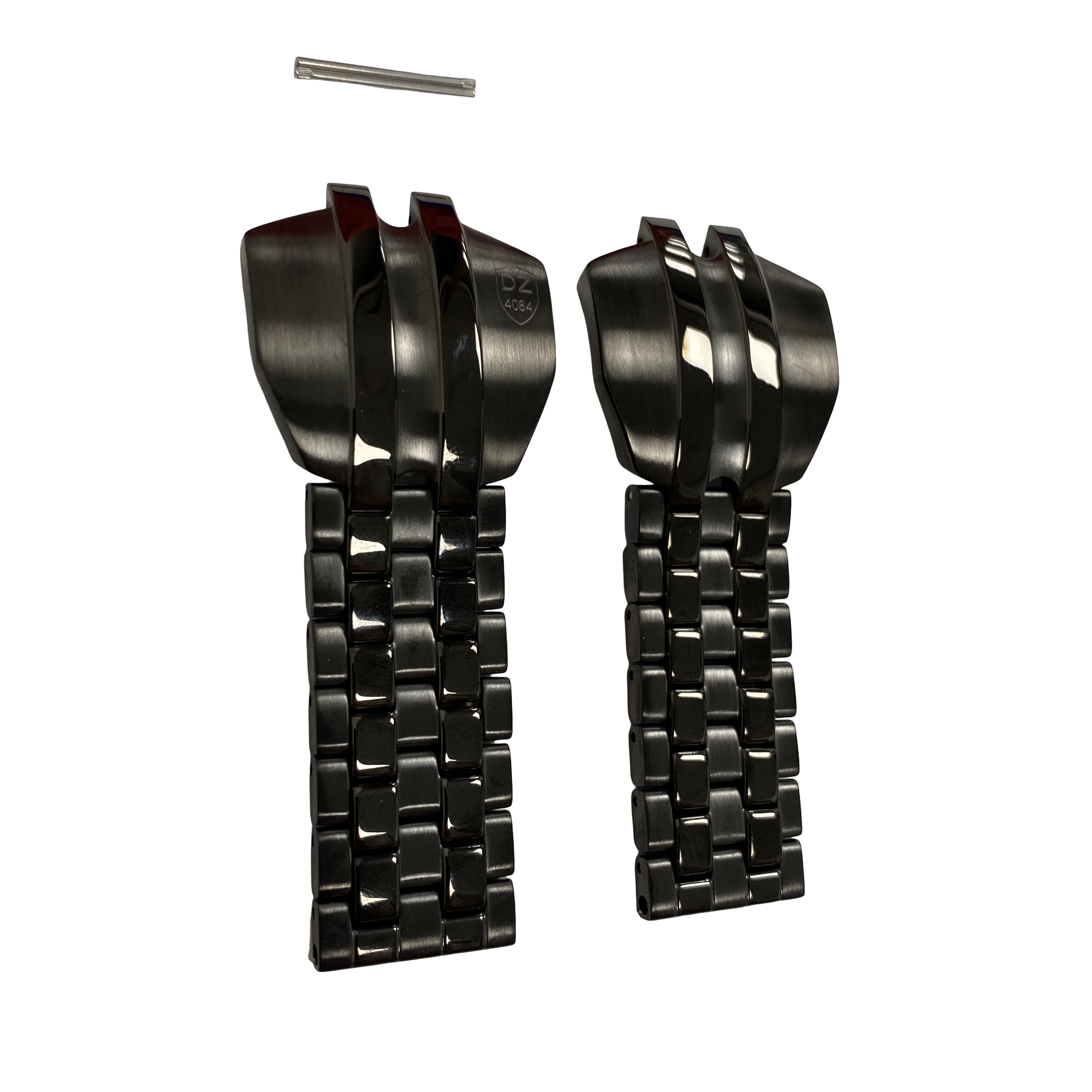 Horlogeband Diesel DZ4084 roestvrij staal zwart 20mm DZ 4084