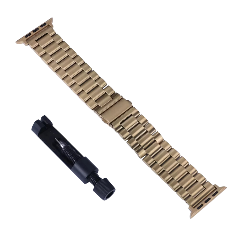 STRPZ® Apple Watch Bandje Roestvrij staal – Premium Vervangende Band voor Alle Series (2015–2025)