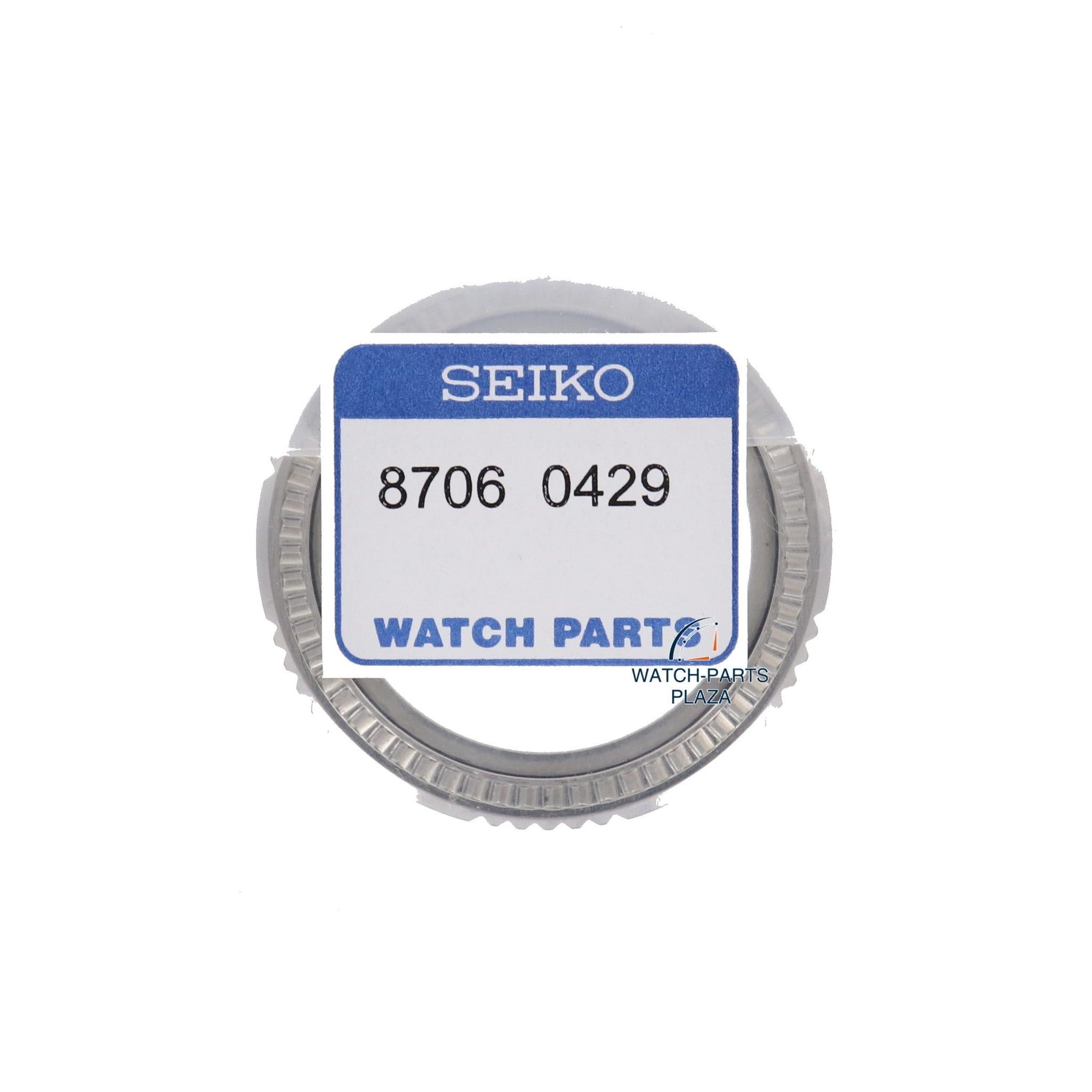 Bezel Seiko Prospex Solar SNE107, SNE109, SBDJ001 stainless steel V158 - 0AE0 Scuba Diver - Watch Plaza