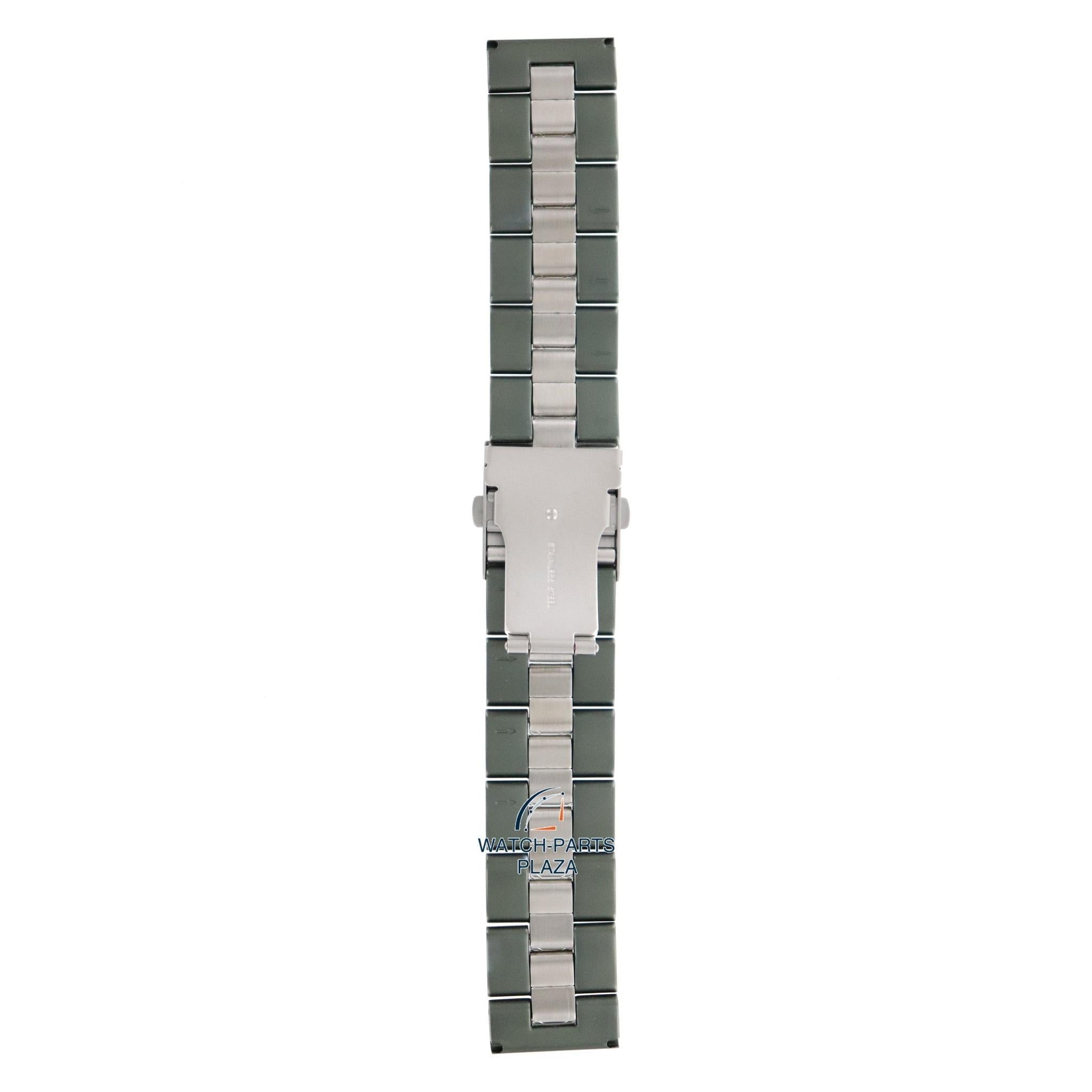 Diesel DZ1064 green stainless steel watch strap 24mm DZ - 1064 bracelet - Watch Plaza