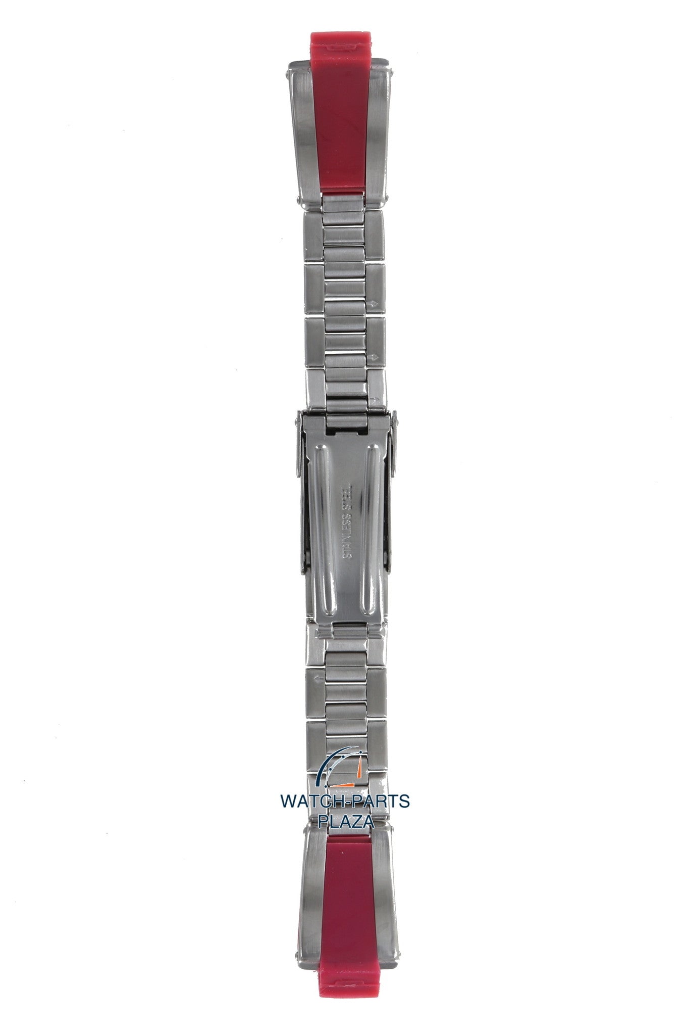 Fossil JR7972 Watch Band JR - 7972 Grey Stainless Steel 10 mm Big Tic - Watch Plaza