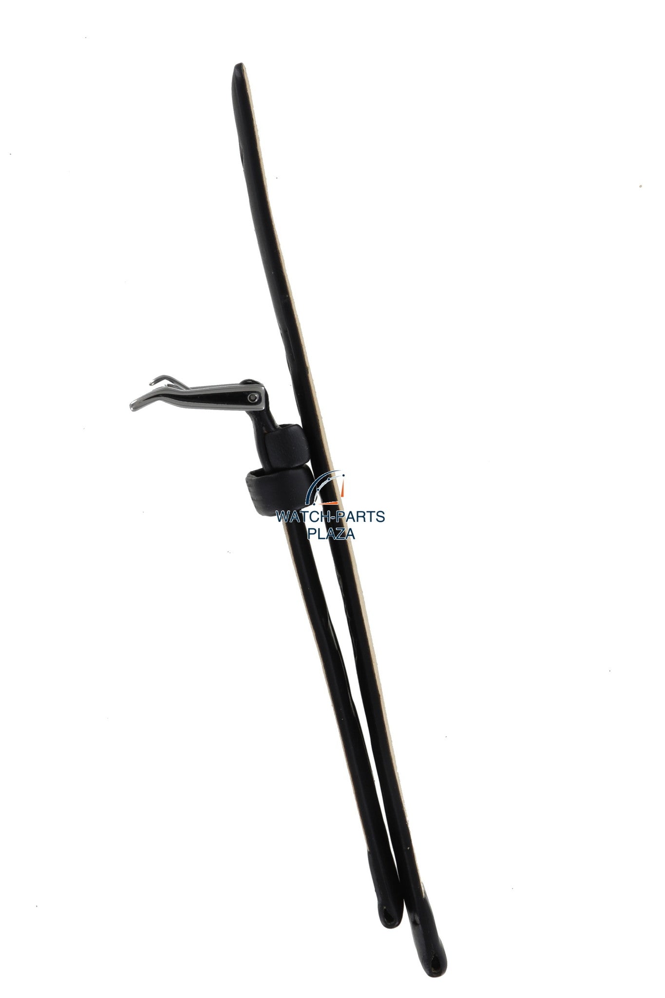 Fossil JR8082 Watch Band JR - 8082 Black Leather 18 mm Authentic - Watch Plaza