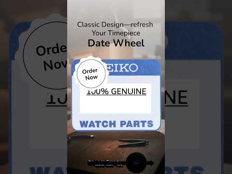 Seiko 0148142 Date Wheel BLACK/white 4R35, 6R35, 6R54 & 6R55