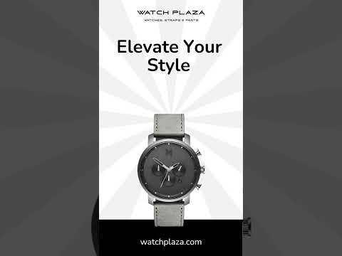 MVMT D-MC02-BBLGR Chrono 40 Men's Watch - Gray Chronograph