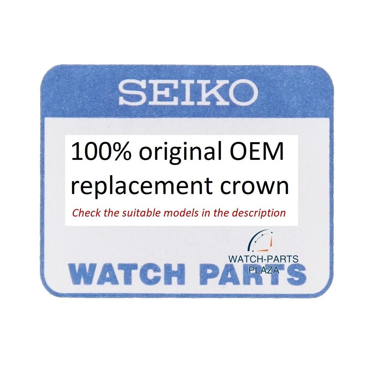 Seiko 1E65ABSNS1 crown 3 for 4R35 01Y0, 02K0, 03H0 & 03K0 - SRPC Mini Turtle models - Watch Plaza