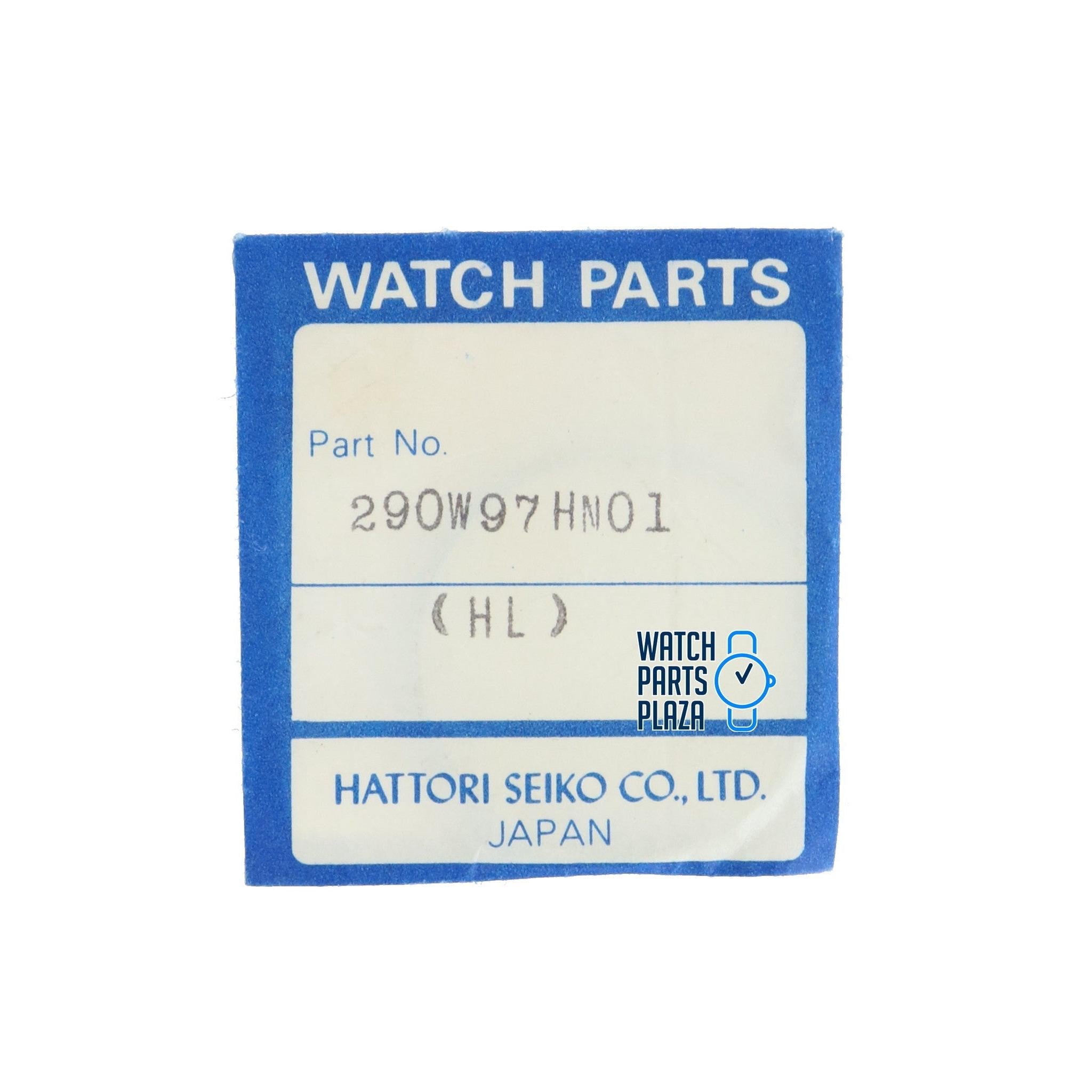 Seiko 290W97HN01 Crystal Glass 8M35 - 8000 / 8009 / 800A - Watch Plaza