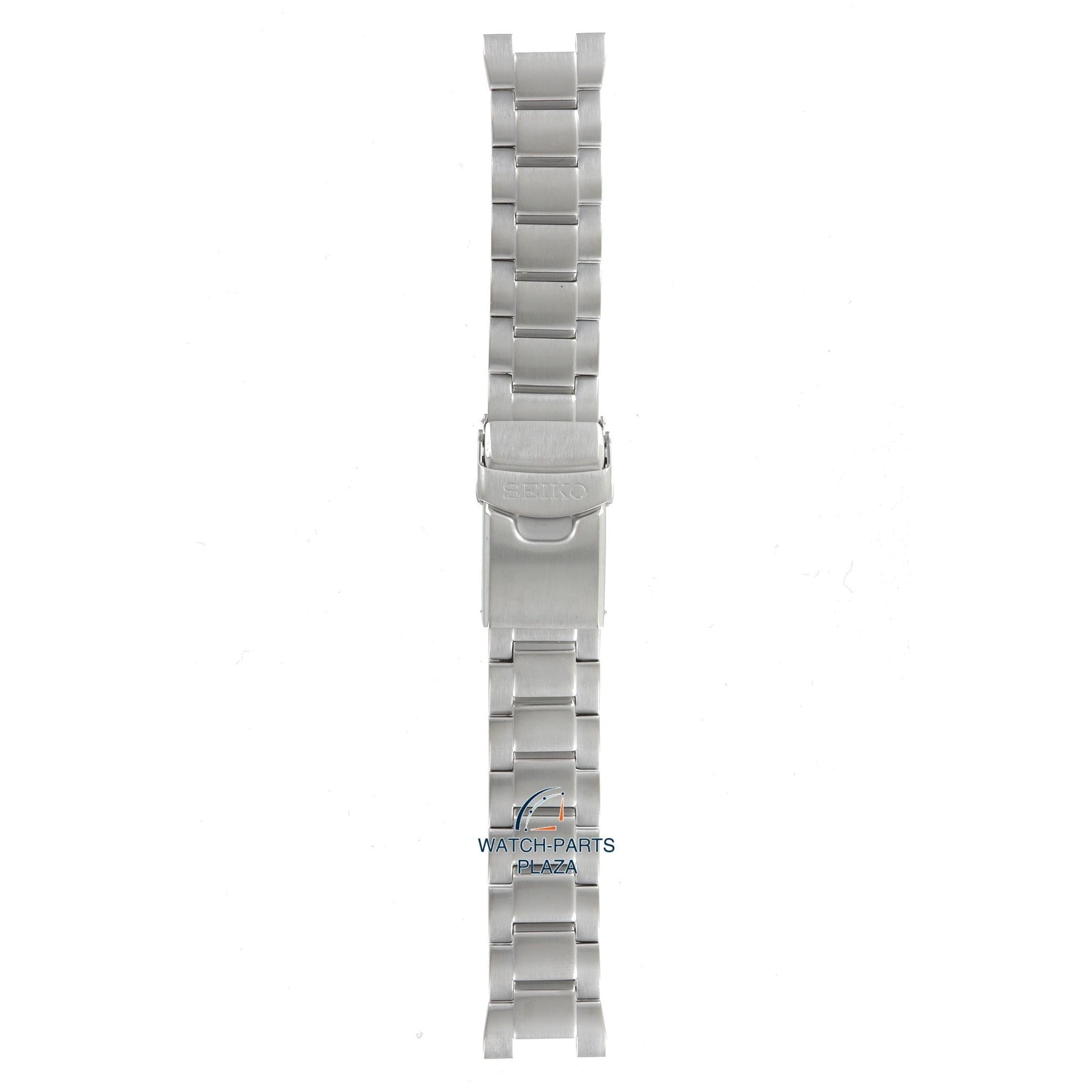 Seiko 4A912JM Watch band SNAC61 - 7T62 0JH0 grey stainless steel 22 mm - Criteria - Watch Plaza