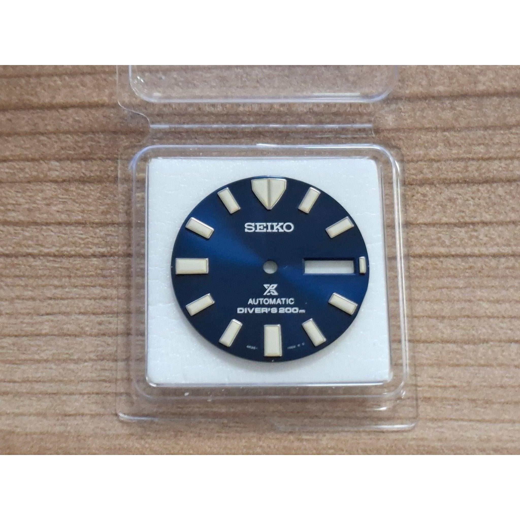 Seiko 4R3610E4XL13 Dial SRPD25 / SBDY033 - 4R36 - 07B0 / 011C0 Prospex SEA Monster Blue - WatchPlaza