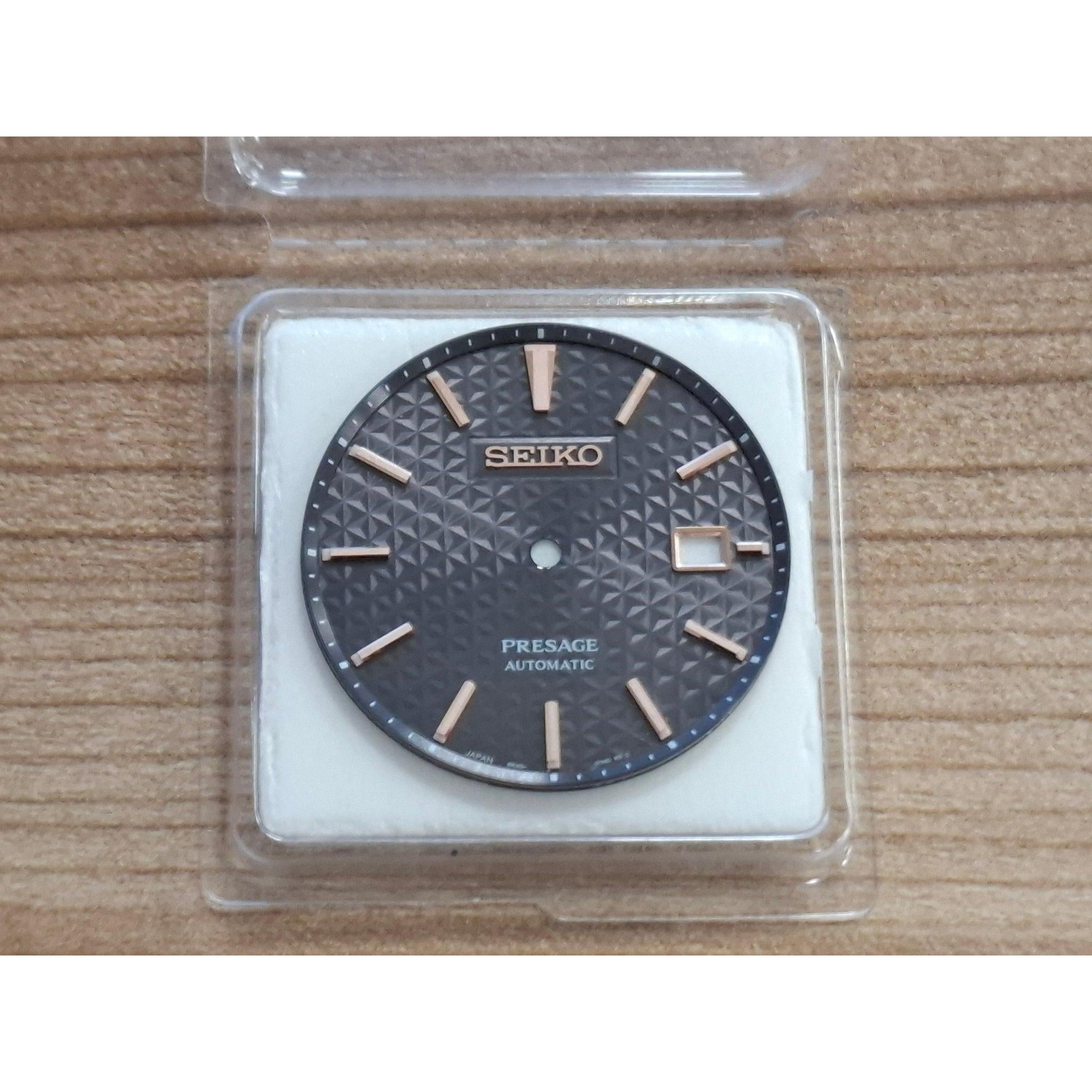 Seiko 6R3500M0XN1Z Dial SPB231J1 - 6R35 - 00V0 Presage Sharp Edged Series Gray - WatchPlaza