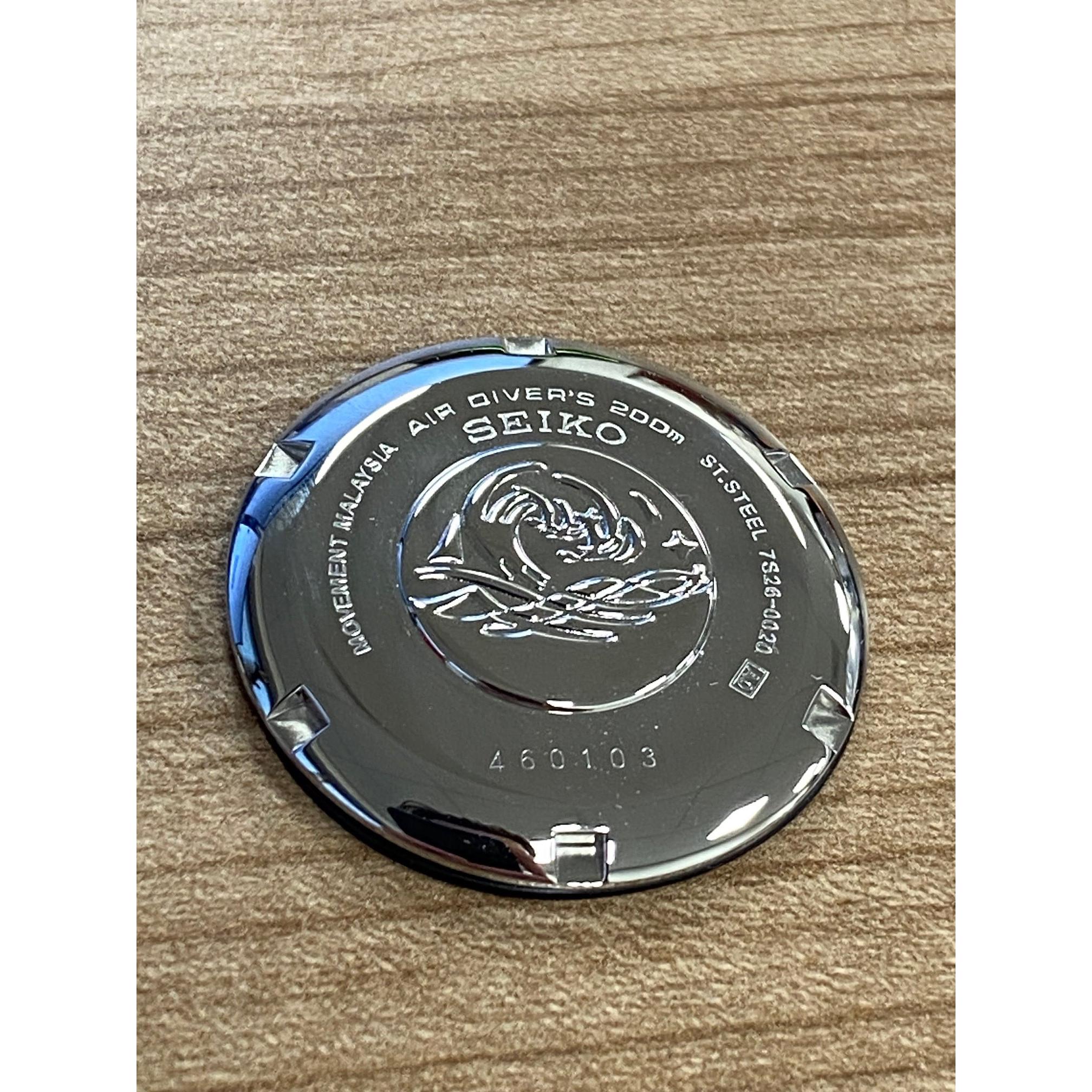 Seiko 7S26002002Z - U case back 7S26 - 0020 SKX Scuba Diver SKX007, SKX009, SKX011 - WatchPlaza