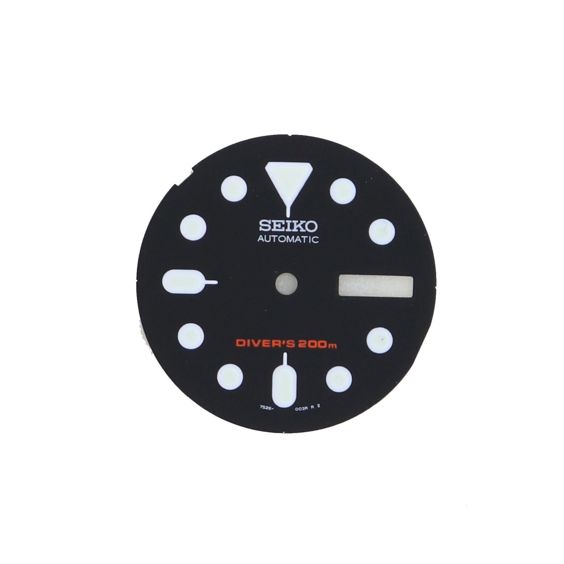 Seiko 7S26003RXB19 Dial SKX013 Diver - Watch Plaza