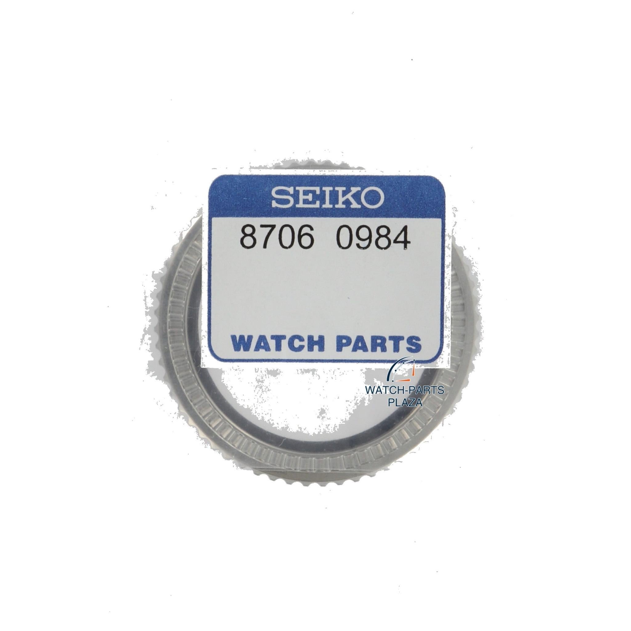 Seiko 87060984 Black Bezel SBDL035, SBDL037, SBLD041 Prospex Solar Diver V175 - 0DS0 - Watch Plaza