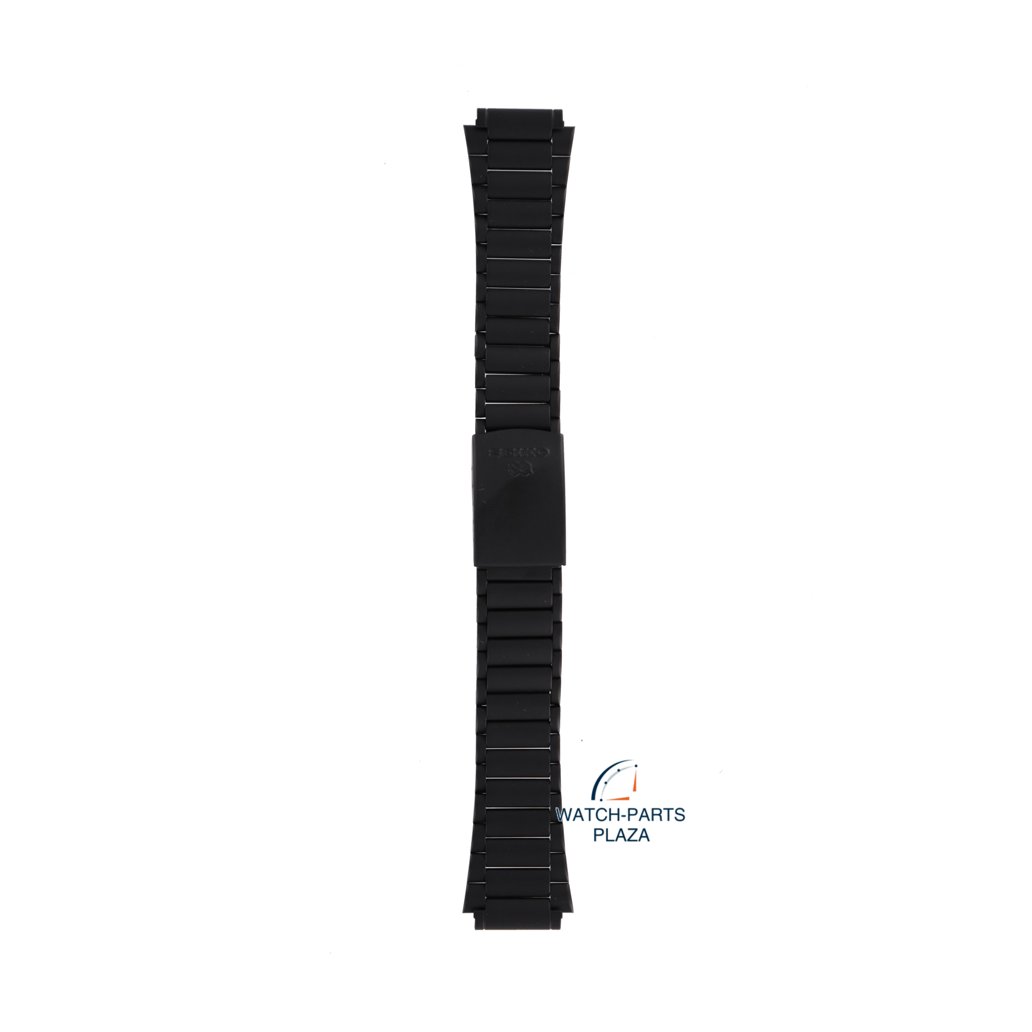 Seiko B1625F Watch band 5H23 6370, 6379 Sports 150 black stainless steel 18 mm - SQ - Watch Plaza