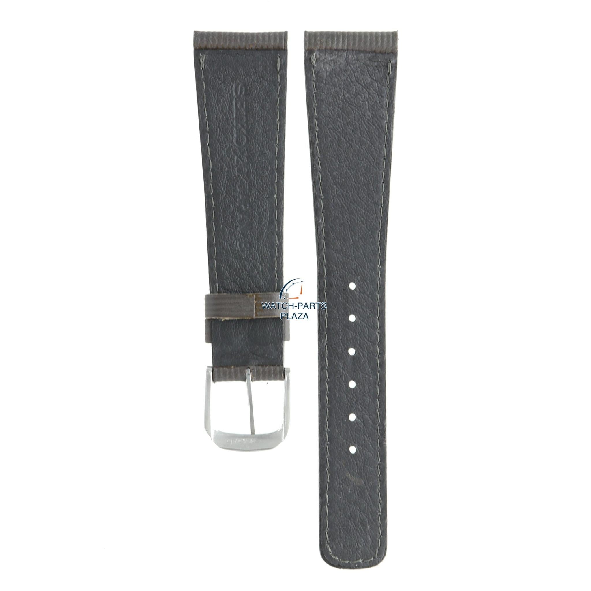 Seiko BRZ04C Watch band 7A48 7040 - SPV014 grey leather 20 mm - Moon Phase - Watch Plaza