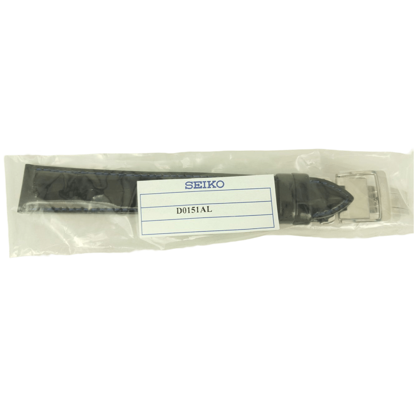 SEIKO COCKTAIL TIME SARB065 BLACK LEATHER WATCH STRAP 6R15 01S0 BAND DO151 W 20 - Watch Plaza