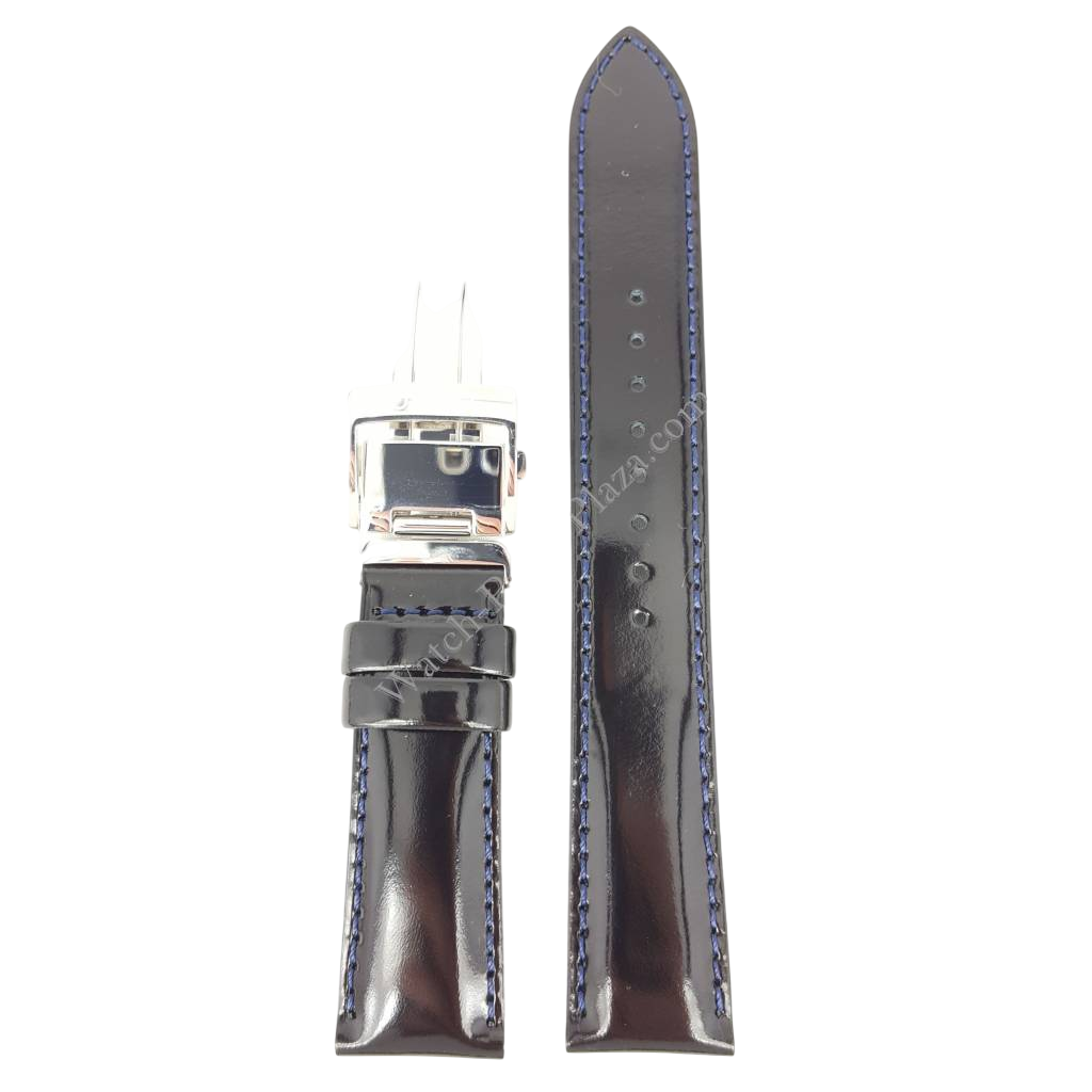 SEIKO COCKTAIL TIME SARB065 BLACK LEATHER WATCH STRAP 6R15 01S0 BAND DO151 W 20 - Watch Plaza