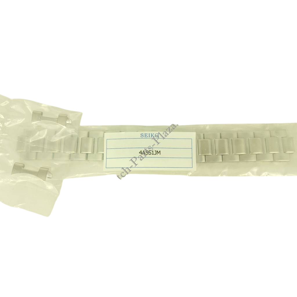 Seiko Kinetic Stainless Steel Watch Band 20mm SKA477, SKA475 Strap 5M62 - 0CM0 - Watch Plaza