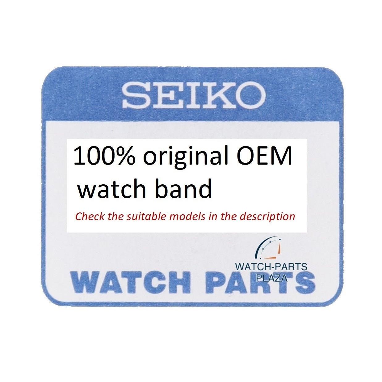 Seiko M04P129J0 Watch Band 5M62 - 0CR0 / 7T92 - 0MD0 Stainless Steel M04P - Watch Plaza