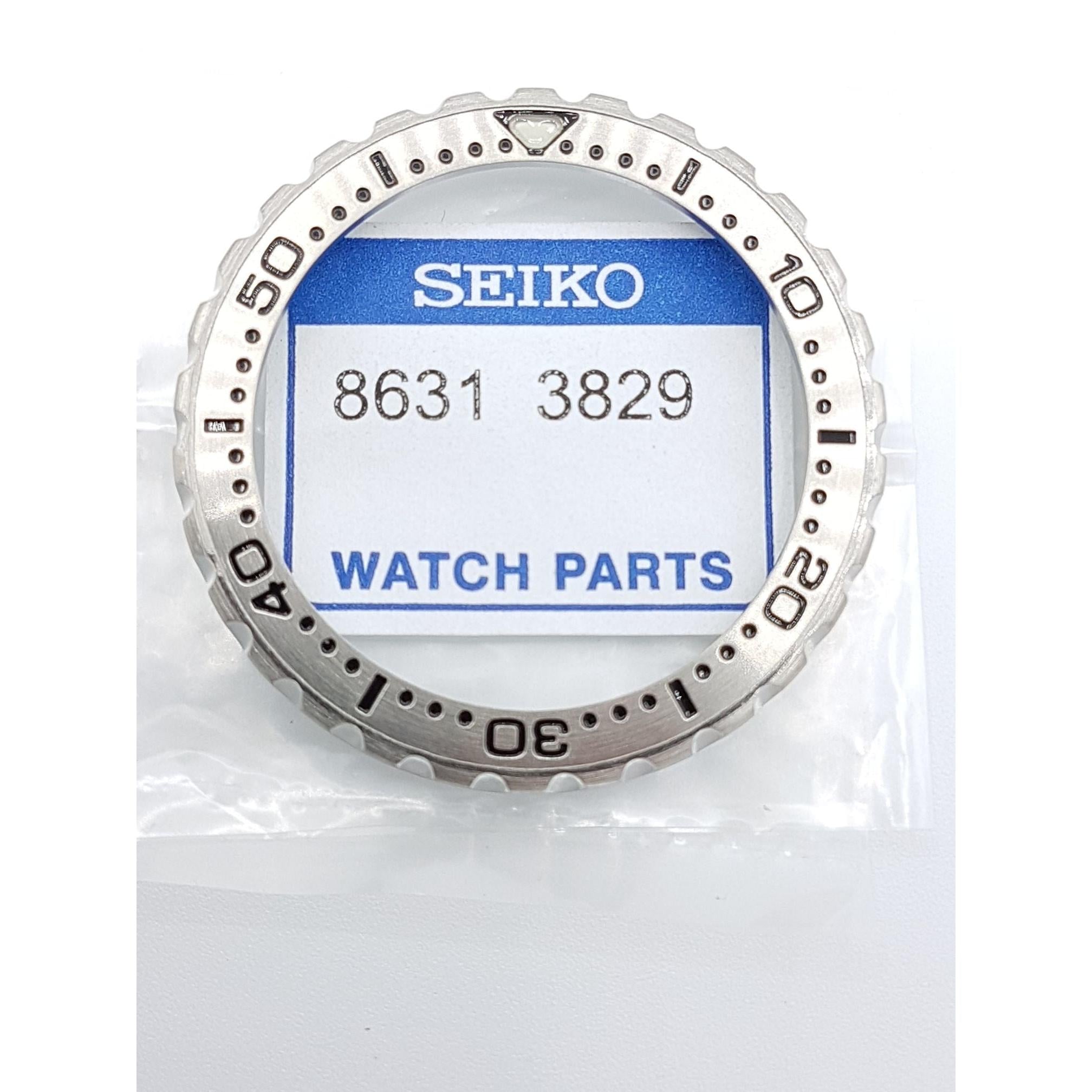 Seiko MarineMaster SBBN033 Watch Parts 7C46 - 0AG0 Dial, Bezel, Hands, Shroud, Strap & Chapter Ring - Watch Plaza