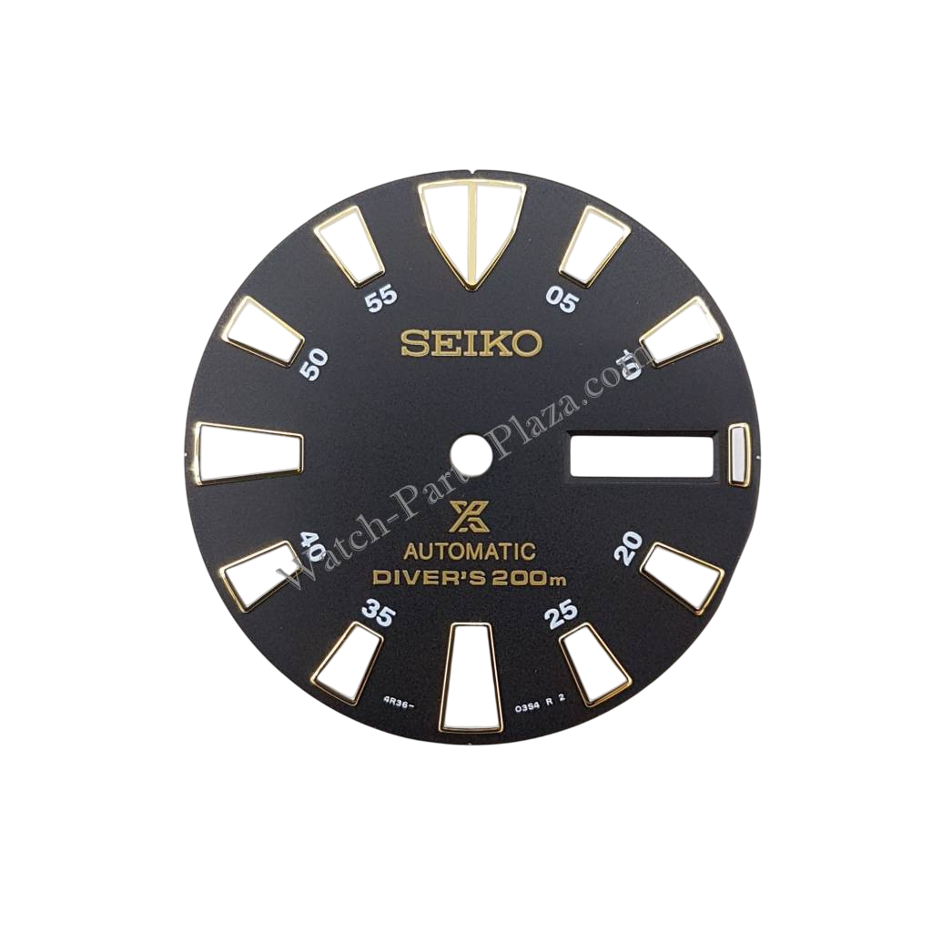 SEIKO PROSPEX BABY TUNA MONSTER SRP641K1 DIAL BLACK & GOLD 4R36 - 03Z0 SRP641 - Watch Plaza