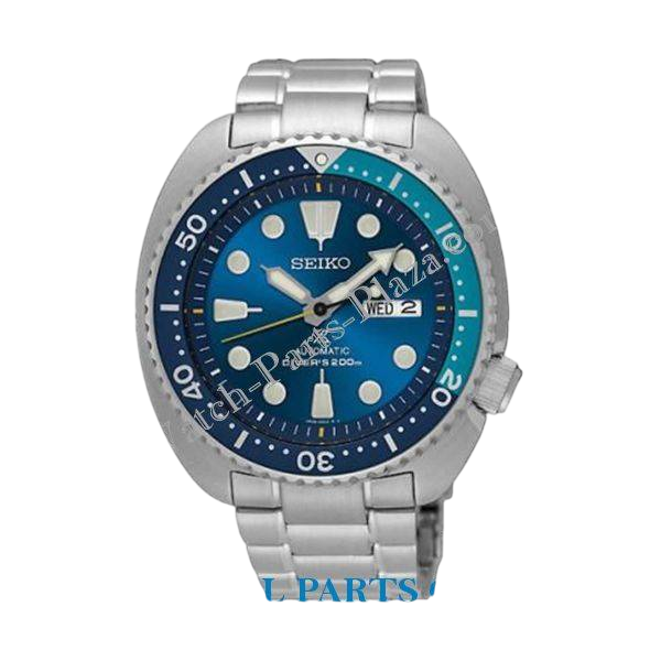Seiko Prospex Blue Lagoon Turtle SRPB11 case - back 4R36 - 06A0 - Watch Plaza