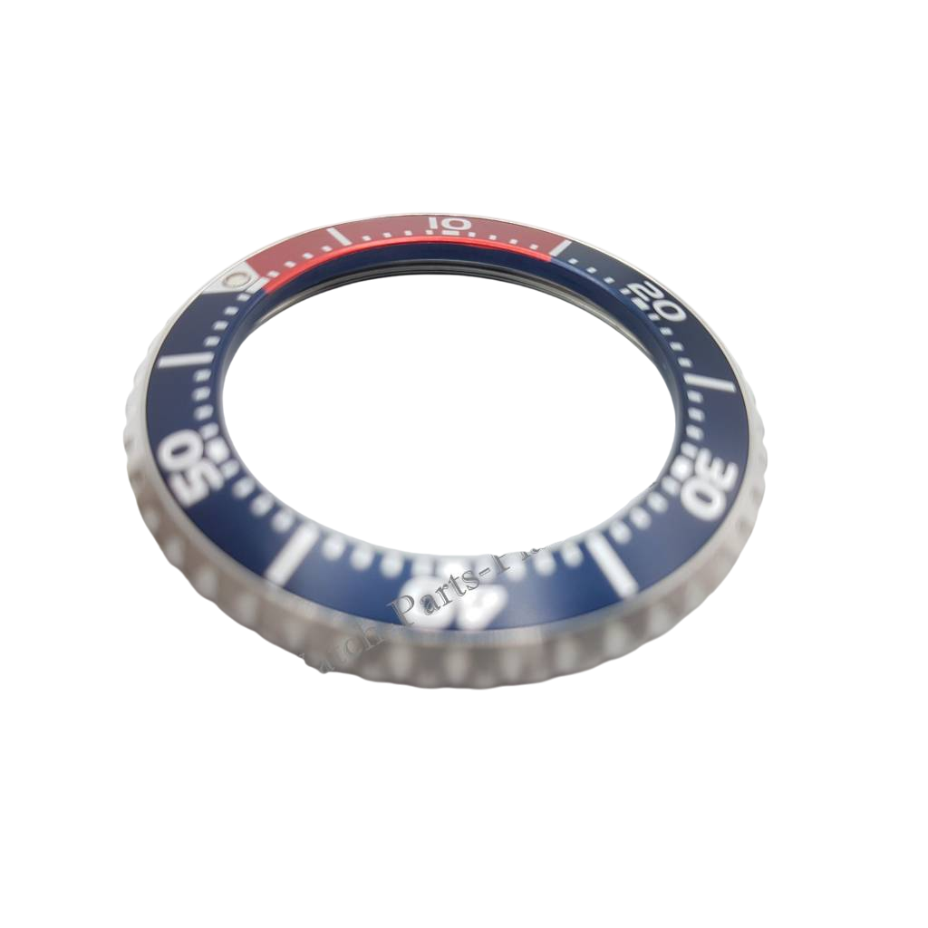 SEIKO PROSPEX KINETIC SKA369 ROTATING BEZEL 5M62 - 0BL0 SBCZ013 BLUE RED ORIGINAL - Watch Plaza