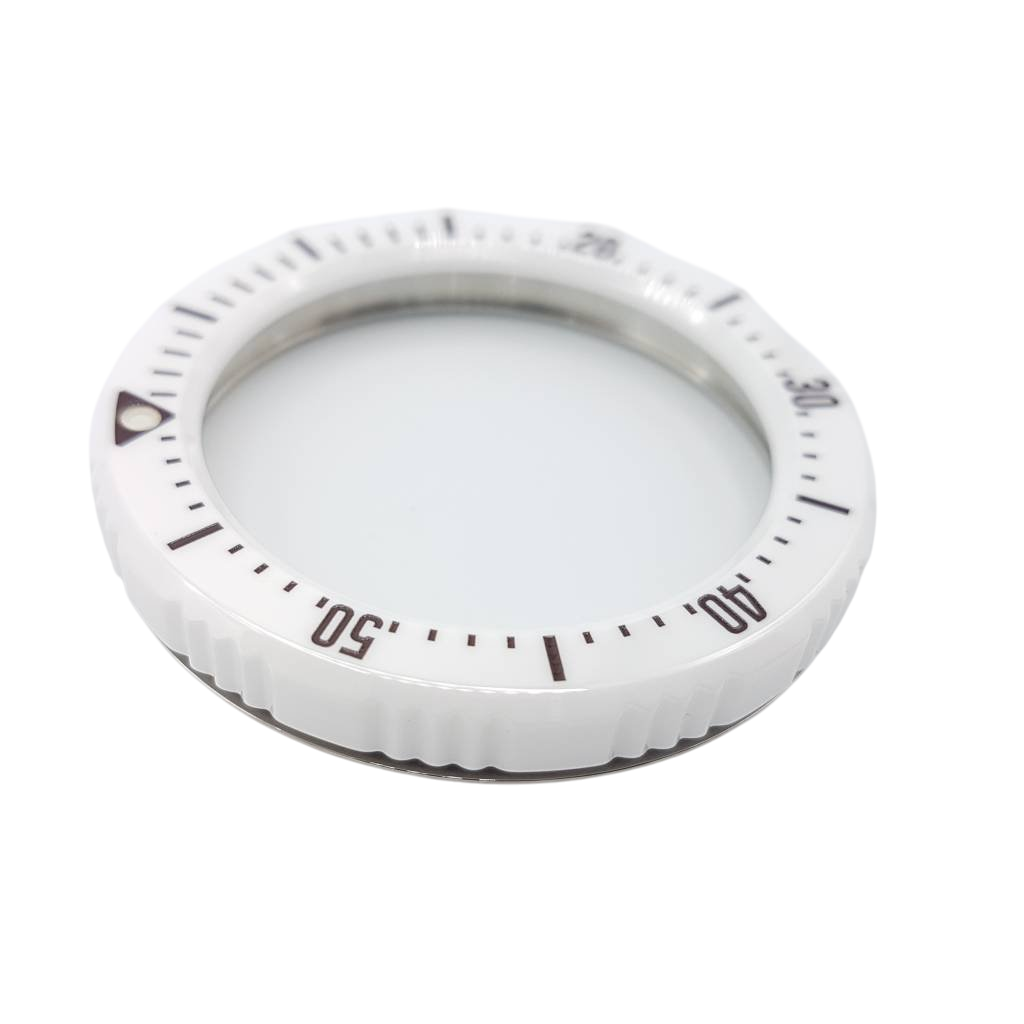 SEIKO Prospex Transocean White Bezel SBDC037 Ceramic 6R15 03F0 03G0 Original - Watch Plaza