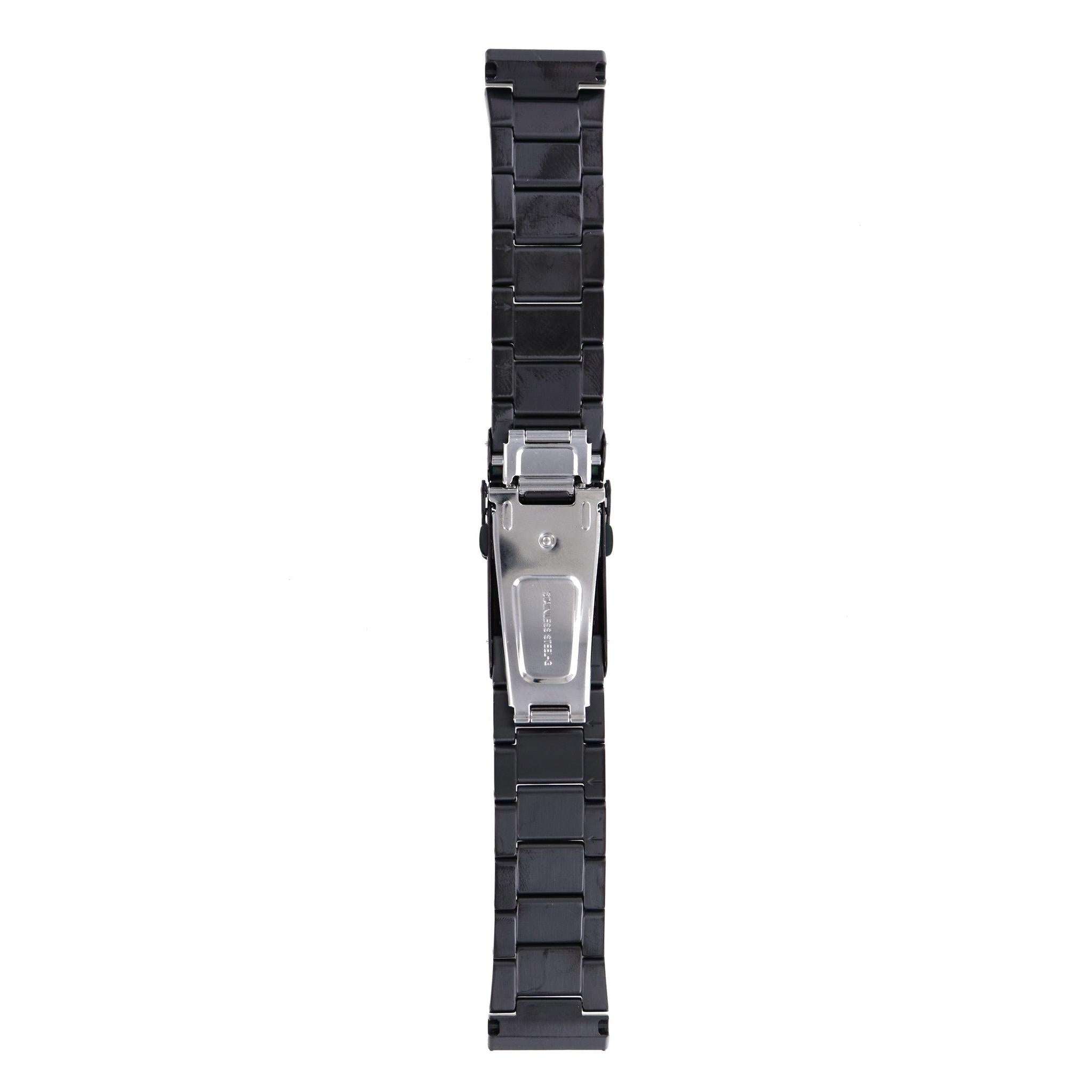 Seiko SKZ255K1 - FrankenMonster Watch Band 3401MG Black Stainless Steel 22 mm 5 Sports - Watch Plaza