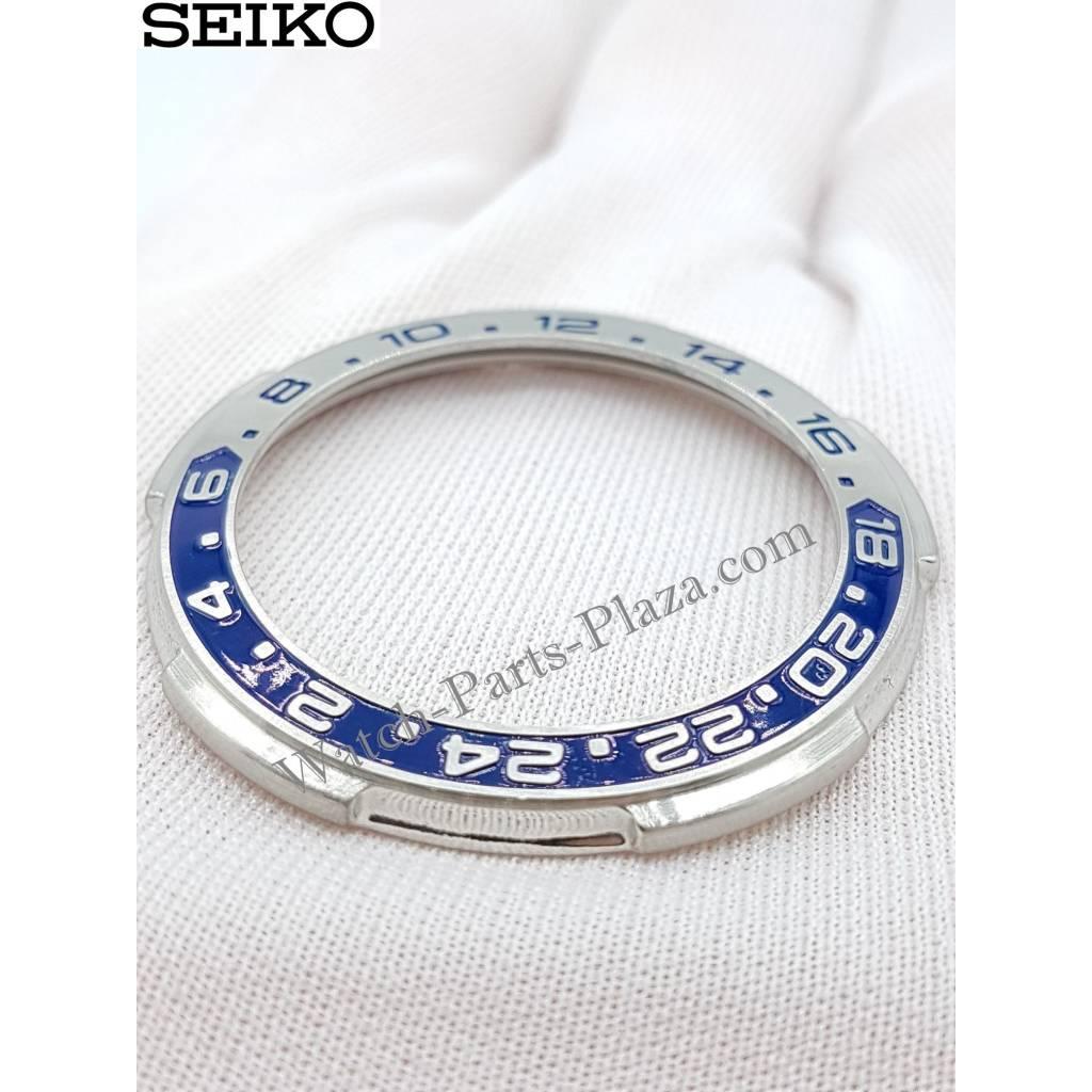SEIKO SLT019P1 GMT PERPETUAL CALENDAR ROTATING BEZEL BLUE 8F56 - 0030 8601 5336 - Watch Plaza