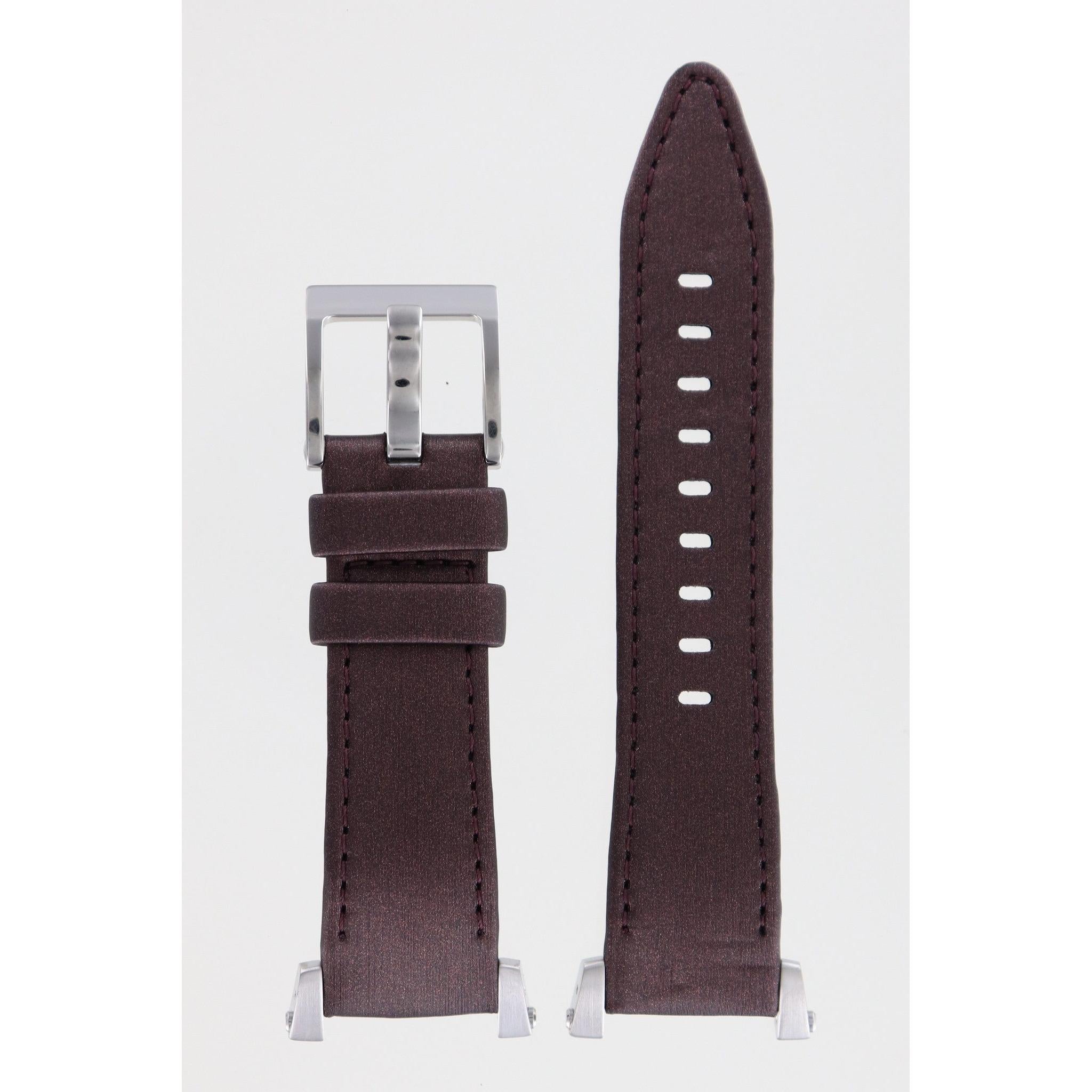 Seiko SND859 - 7T92 - 0GZ0 Watch Band 4LA6JB Brown Leather 20 mm - Watch Plaza