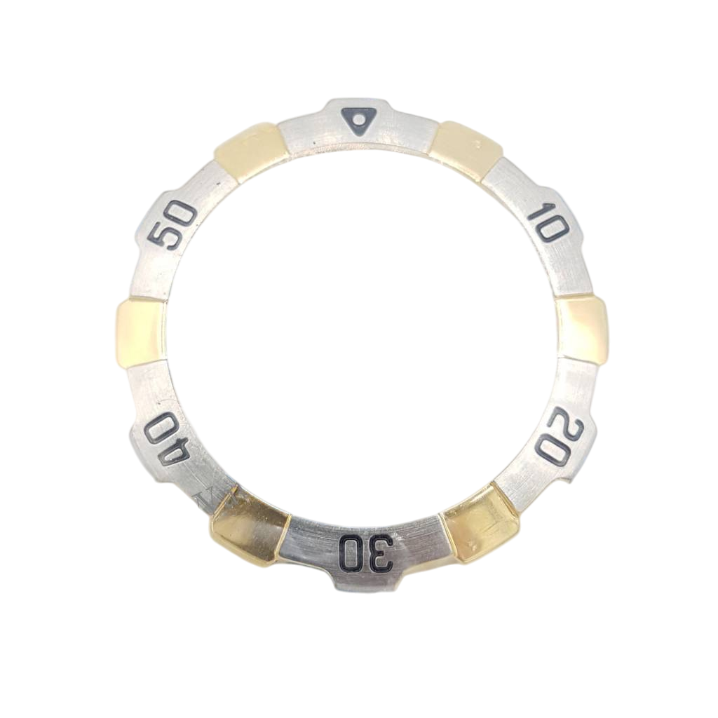 SEIKO SPORTS 150 7N43 GOLD ROTATING BEZEL 7N43 - 8020 ORIGINAL SGF056 SGF066 - Watch Plaza