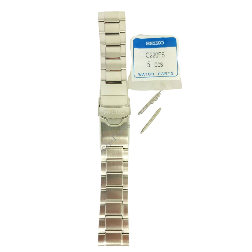 Seiko SRP227K1 Stainless Steel Watch Band SRP227J1 4R36 - 00V0 Baby Tuna - Watch Plaza