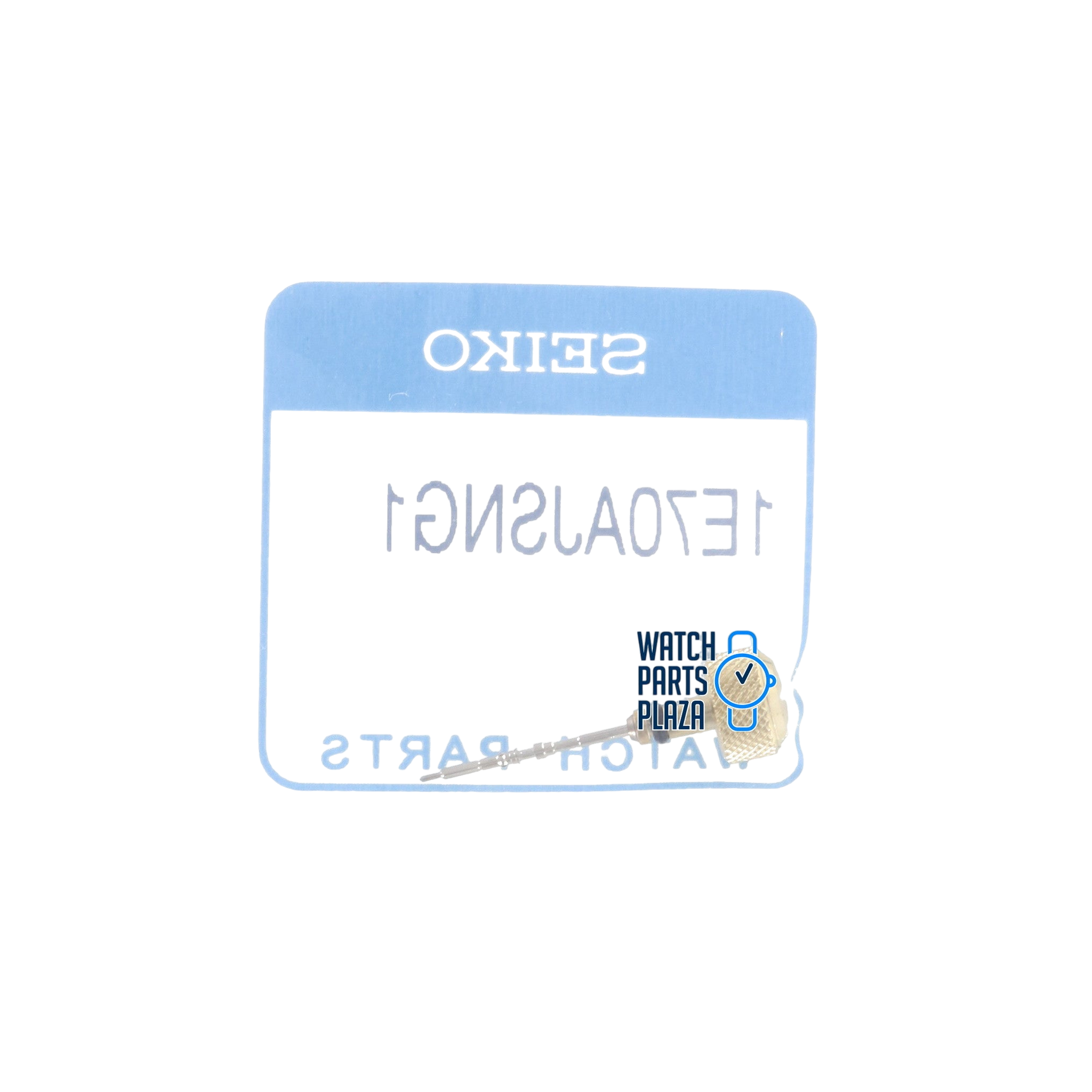 Seiko SRP455J1 Gold Crown With Stem 4R36 - 02B0 - Superior Blue Monster - Watch Plaza