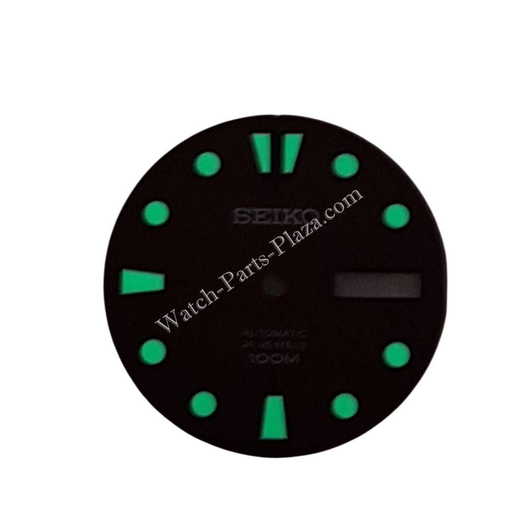 Seiko SRPA45J1 Watch Parts 4R36 - 05J0 Dial, Bezel, Hands & Chapter Ring - Save The Sea - Watch Plaza