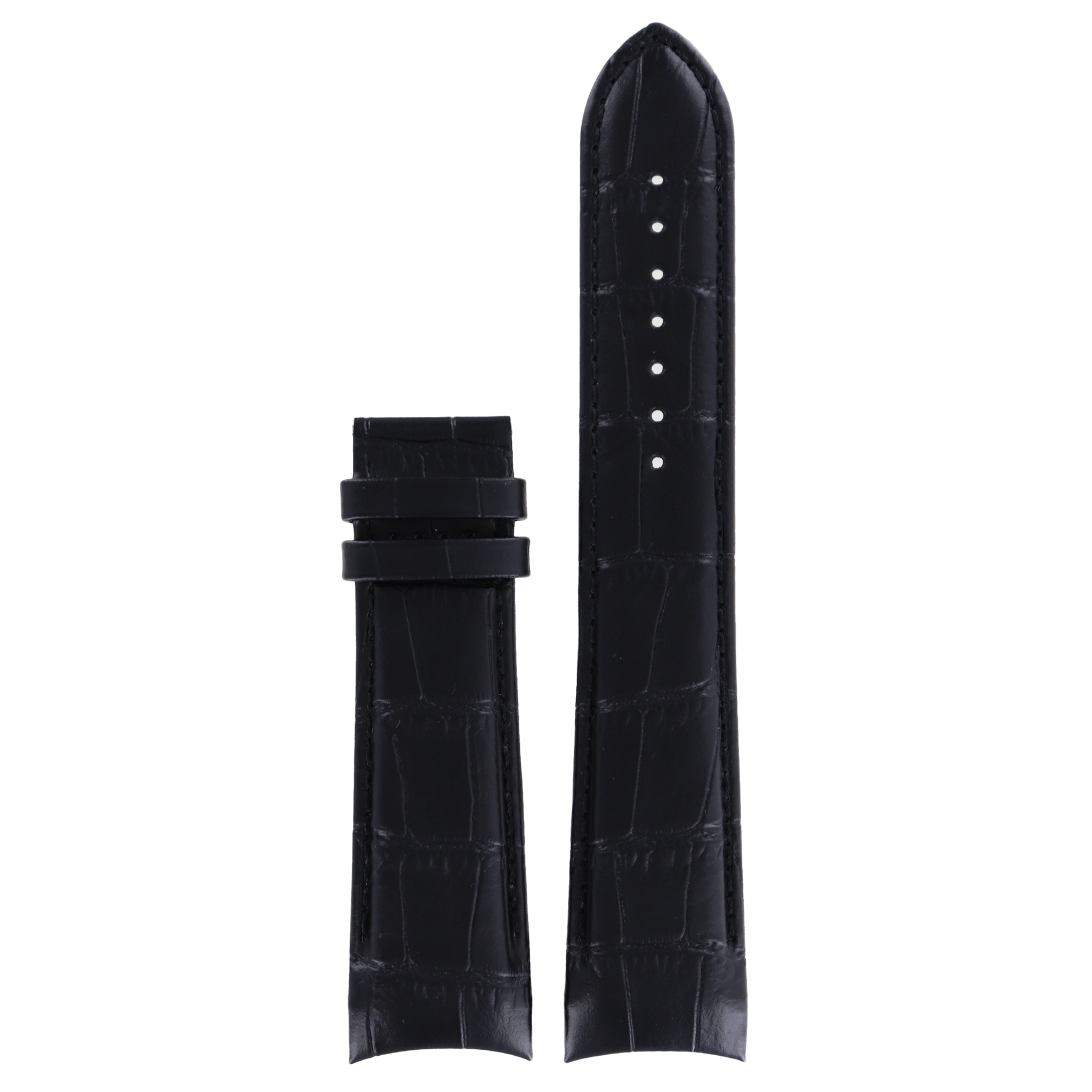 Tissot T035439A & T035617A - XL Watch Band T610028583 Black Leather 23 mm Couturier - Watch Plaza