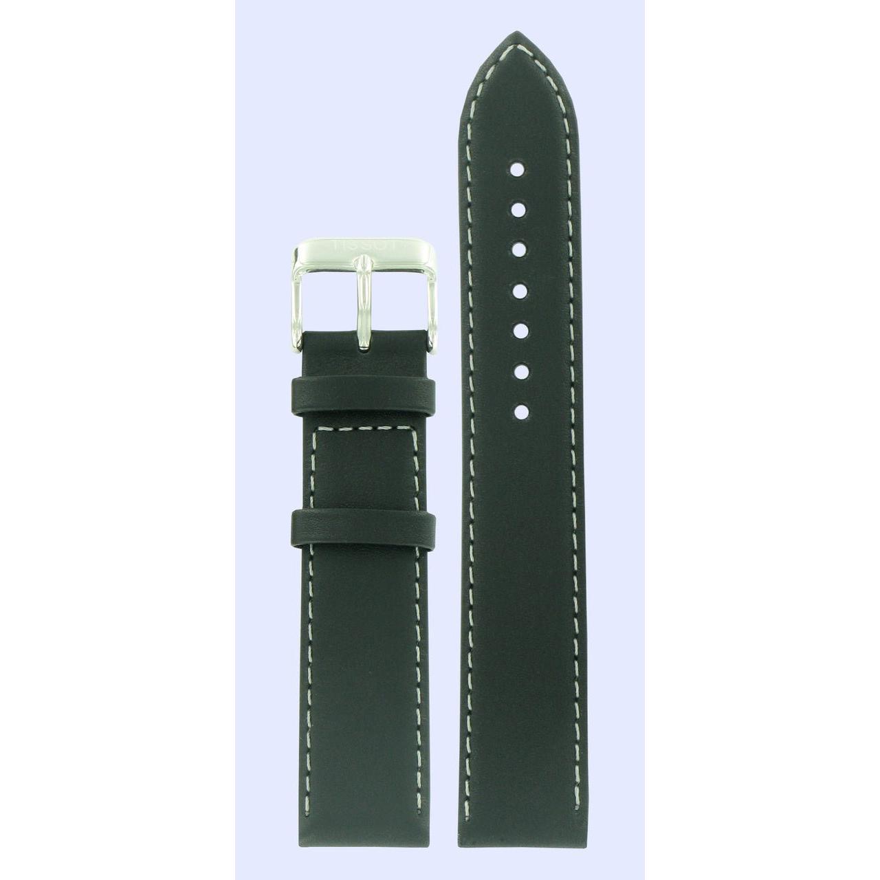 Tissot T049410A Watch Band T600029589 Black Leather 19 mm PR 100 - Watch Plaza