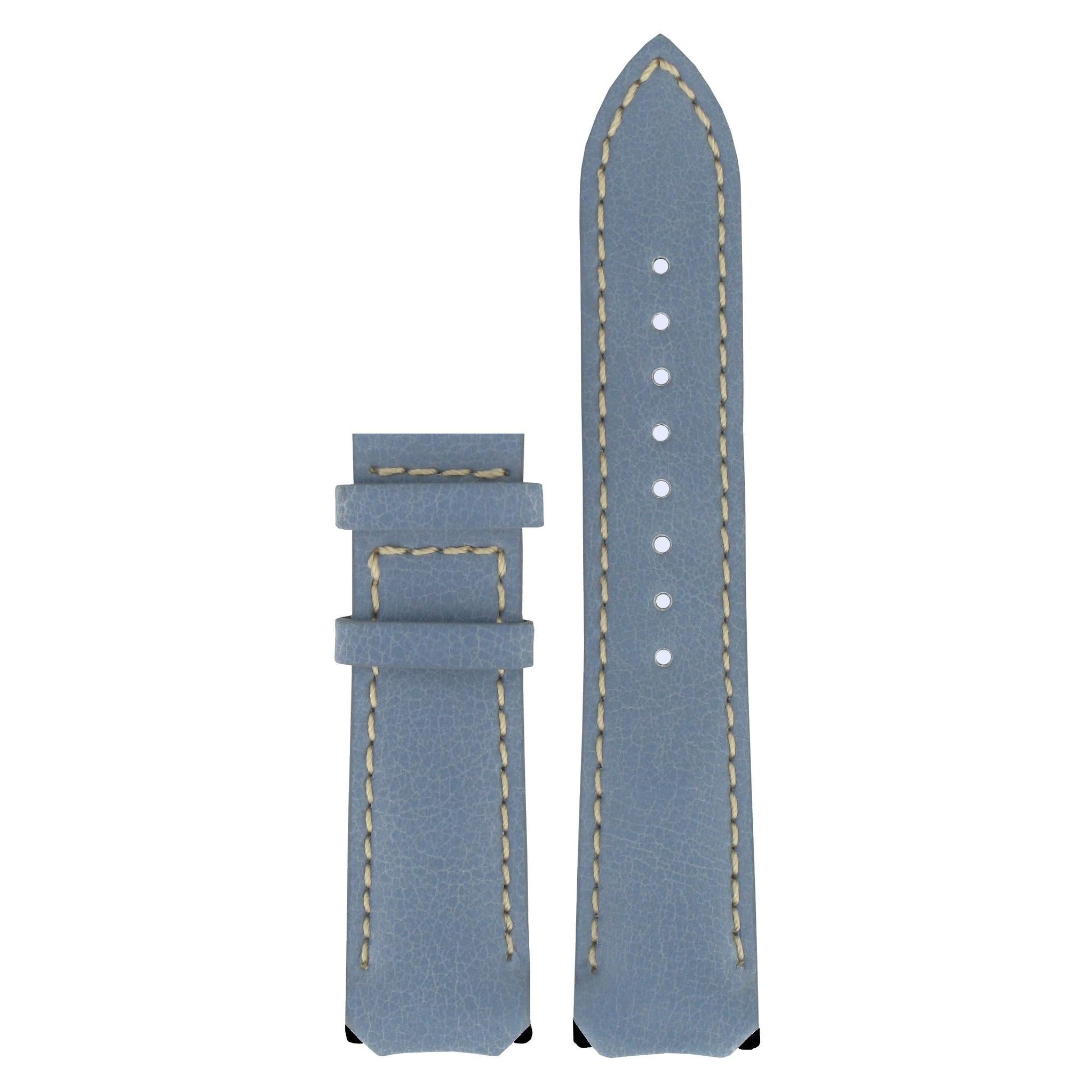 Tissot Z252/352 & Z253/353 Watch Band T610014629 Blue Leather 20 mm T - Touch - Watch Plaza