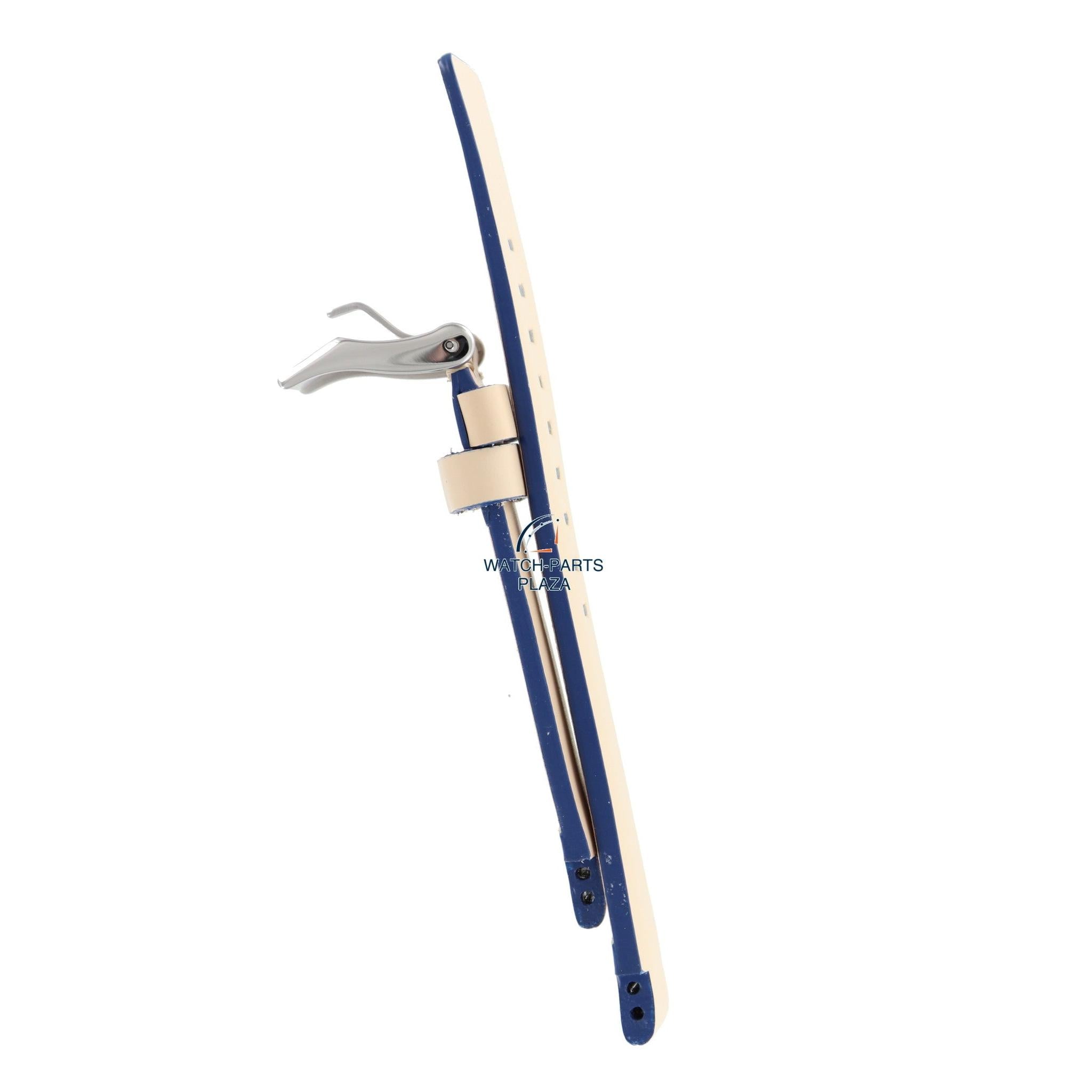 WatchBand Diesel DZ1048 cream leather strap 18mm original beige - Watch Plaza