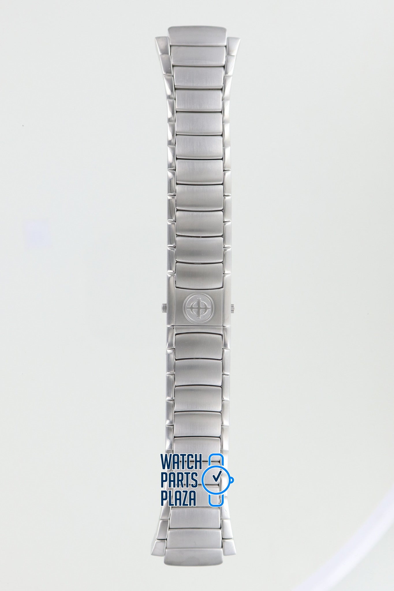 Zodiac ZO4101 Watch Band ZO - 4101 Grey Stainless Steel 20 mm Ambassador - Watch Plaza