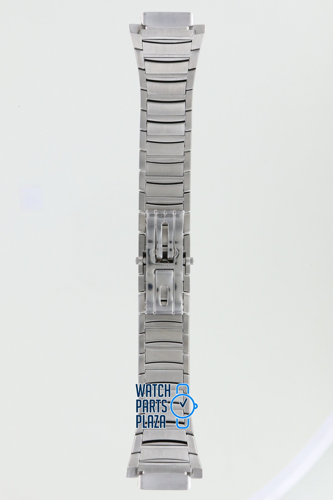 Zodiac ZO4101 Watch Band ZO - 4101 Grey Stainless Steel 20 mm Ambassador - Watch Plaza