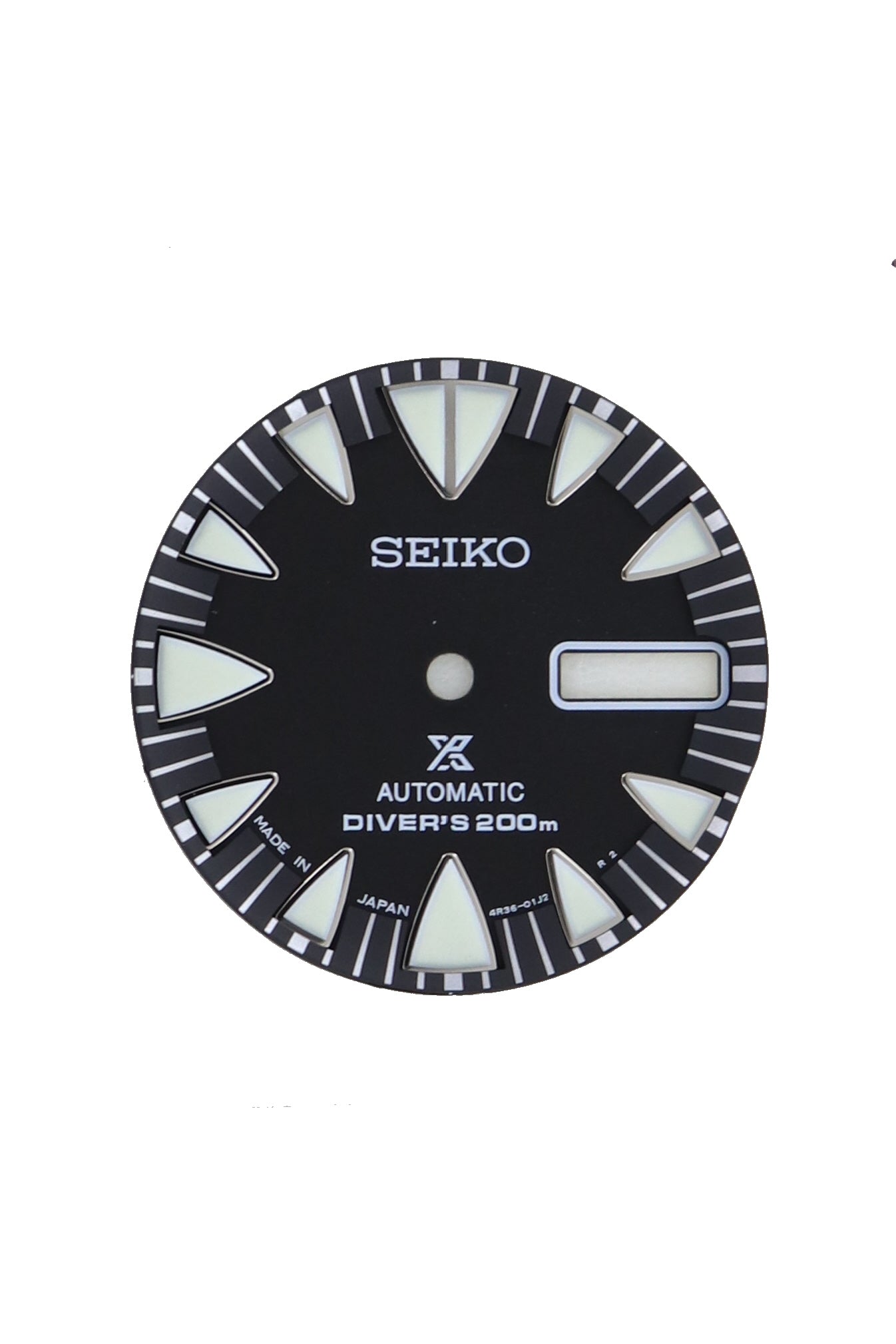 Seiko SRP307J1 Wijzerplaat 4R36-01J0 Black Monster SRP307K1 SRP307K2