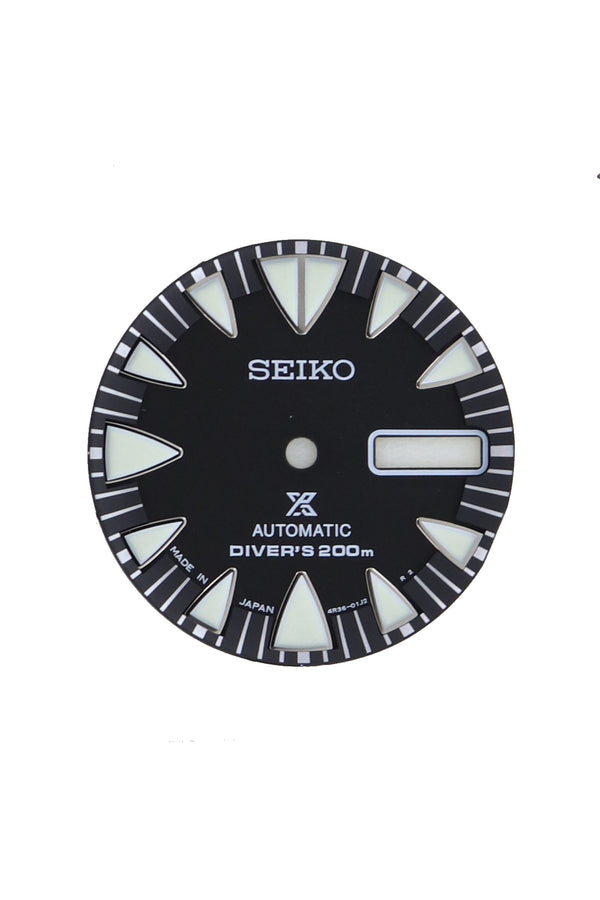 Seiko SRP307J1 Wijzerplaat 4R36-01J0 Black Monster SRP307K1 SRP307K2