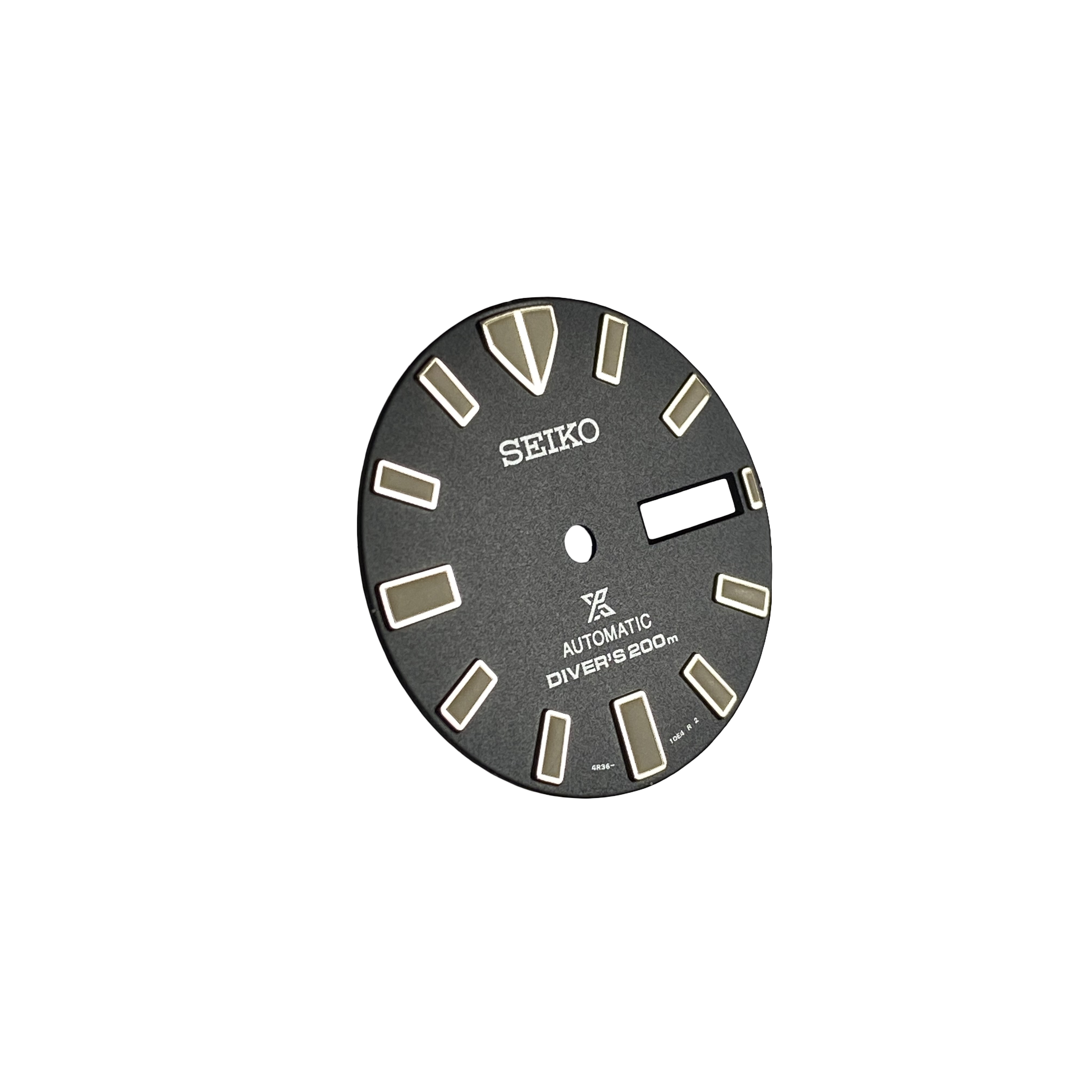 Seiko 4R3610E4XB13 Wijzerplaat SRPD27K1 / SBDY035 - 4R36-11C0 Prospex SEA Monster Donker antraciet