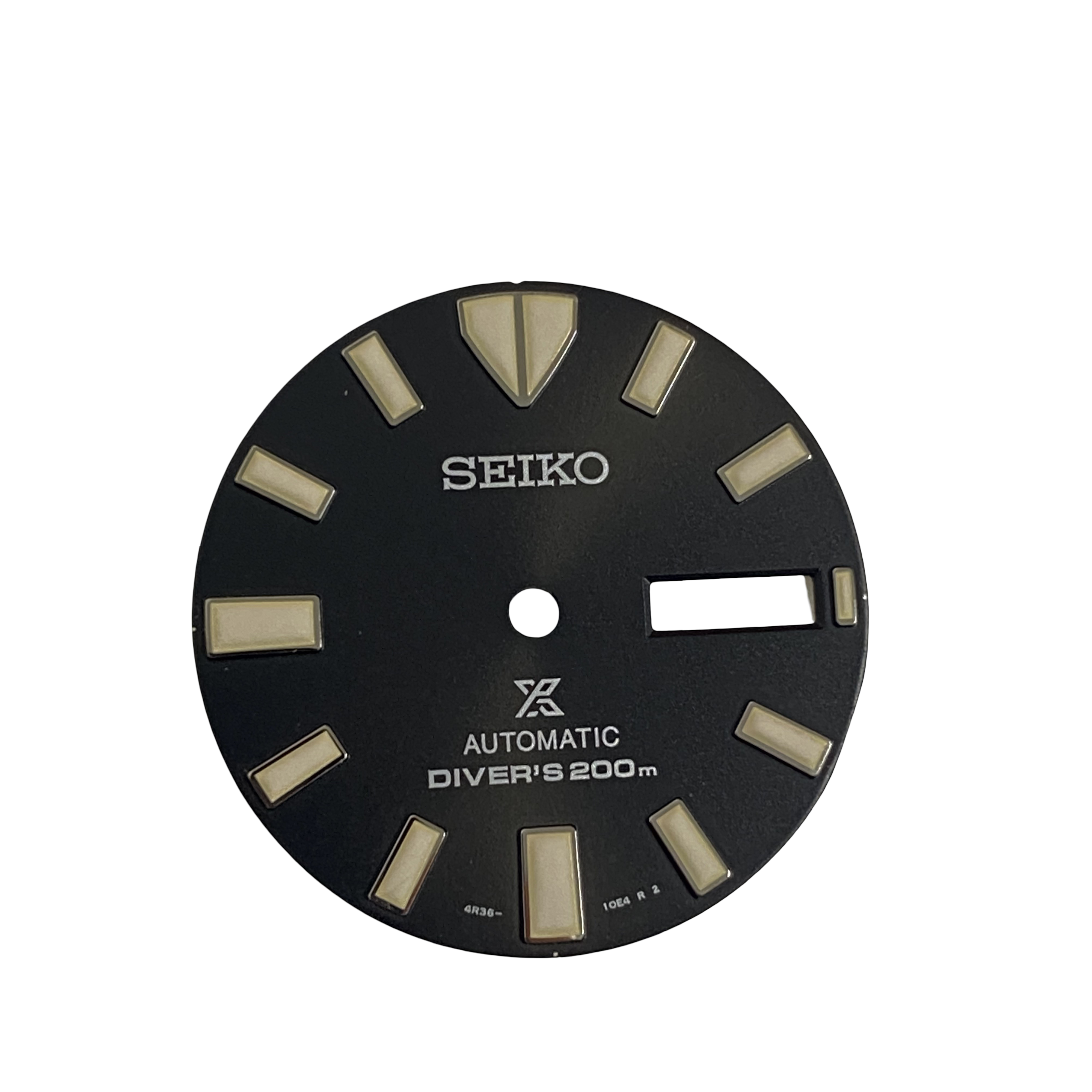 Seiko 4R3610E4XB13 Wijzerplaat SRPD27K1 / SBDY035 - 4R36-11C0 Prospex SEA Monster Donker antraciet