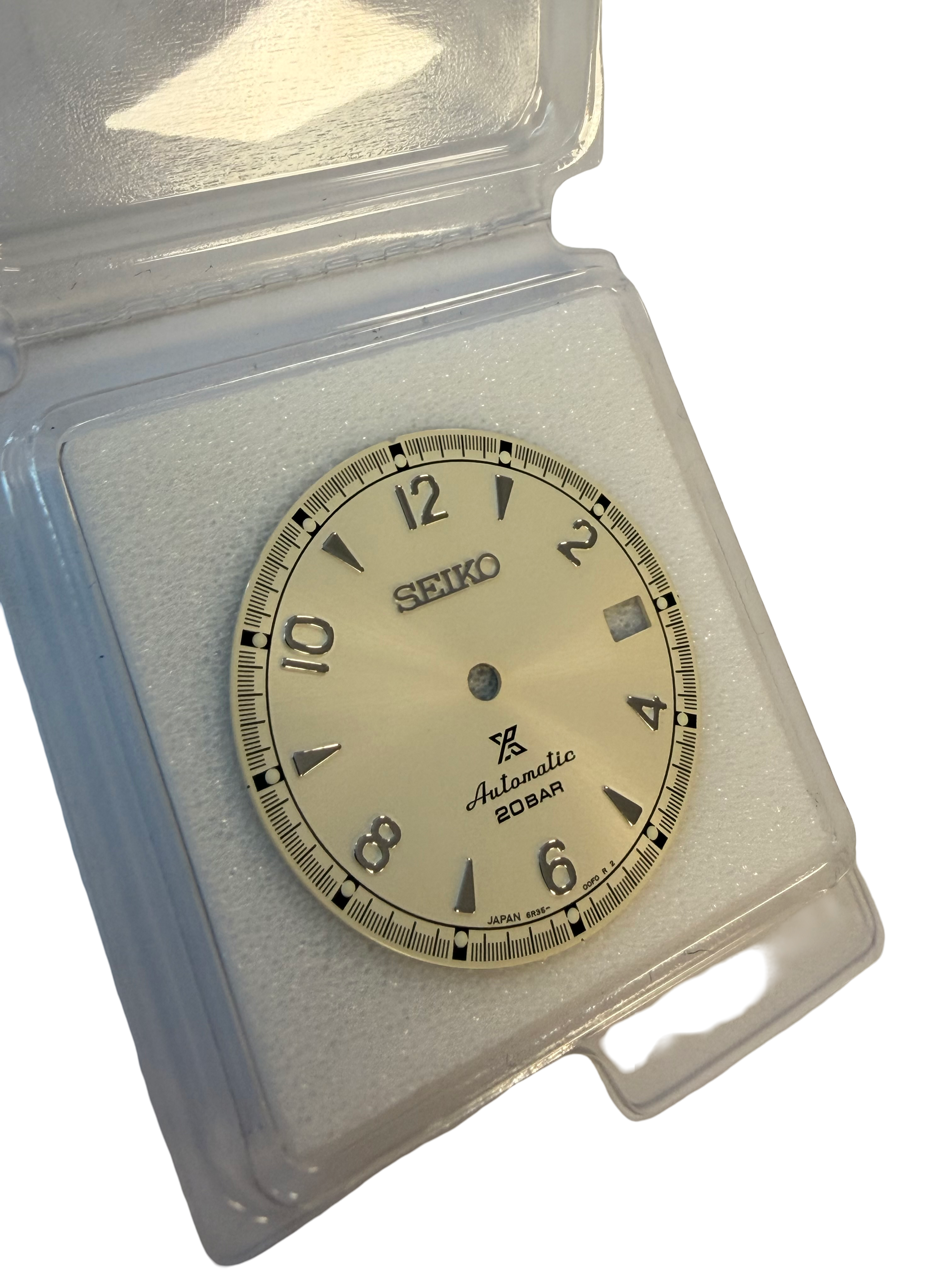 Seiko 6R3500F0XS23 Wijzerplaat SBDC089 & SPB119J1 Alpinist Prospex