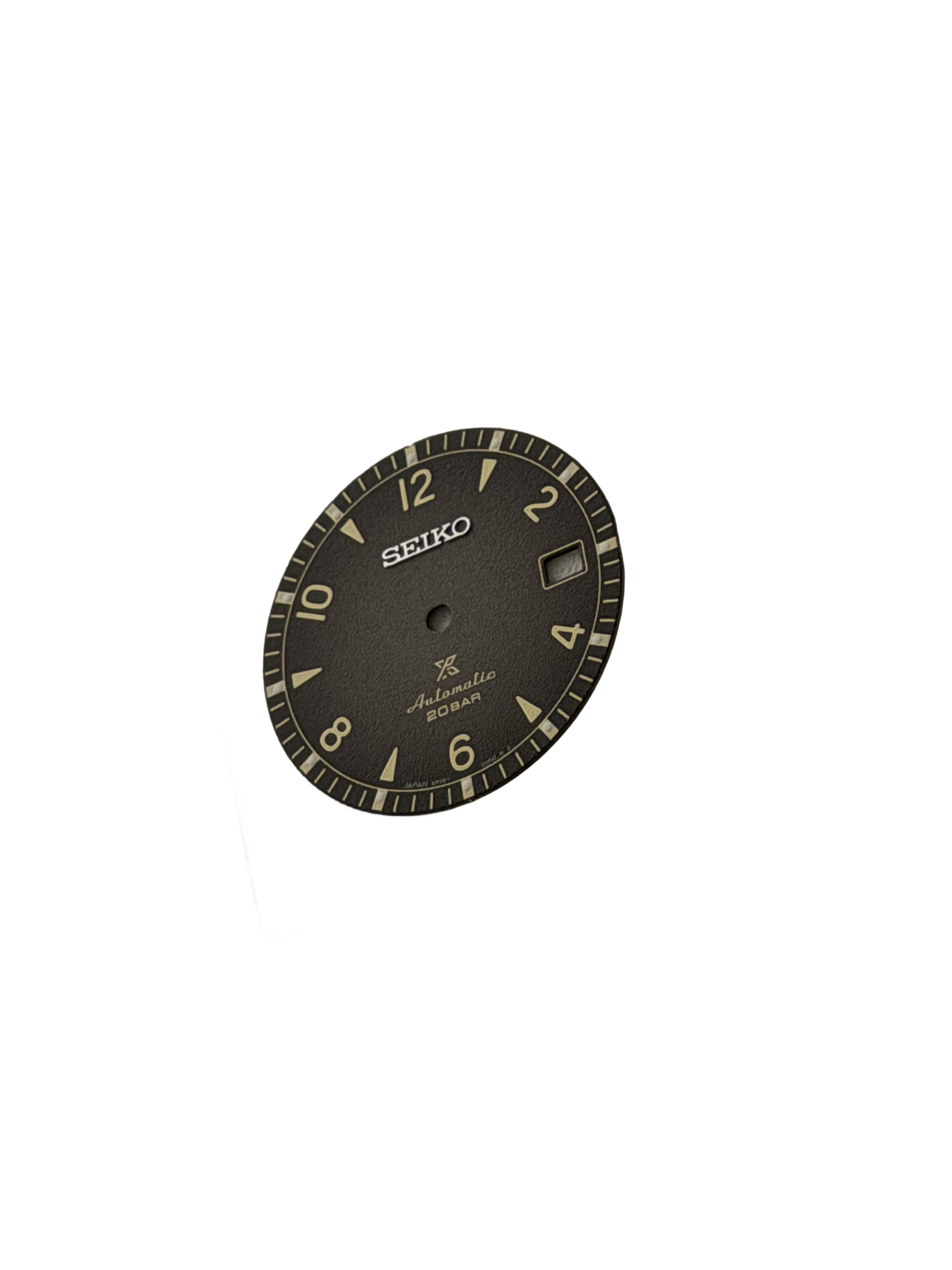 Seiko 6R3500N0XN13 Wijzerplaat SPB159J1 / SBDC119 - 6R35-01B0 Prospex Land Alpinist Core Grijs